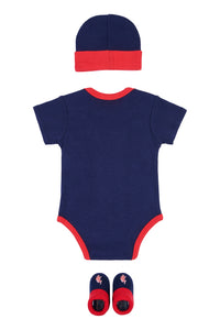 Baby 3 Piece Boxed Baby Gifting Set in Navy