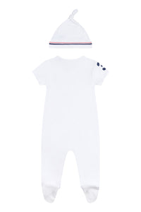 Baby Player 3 Sleepsuit in Bright White