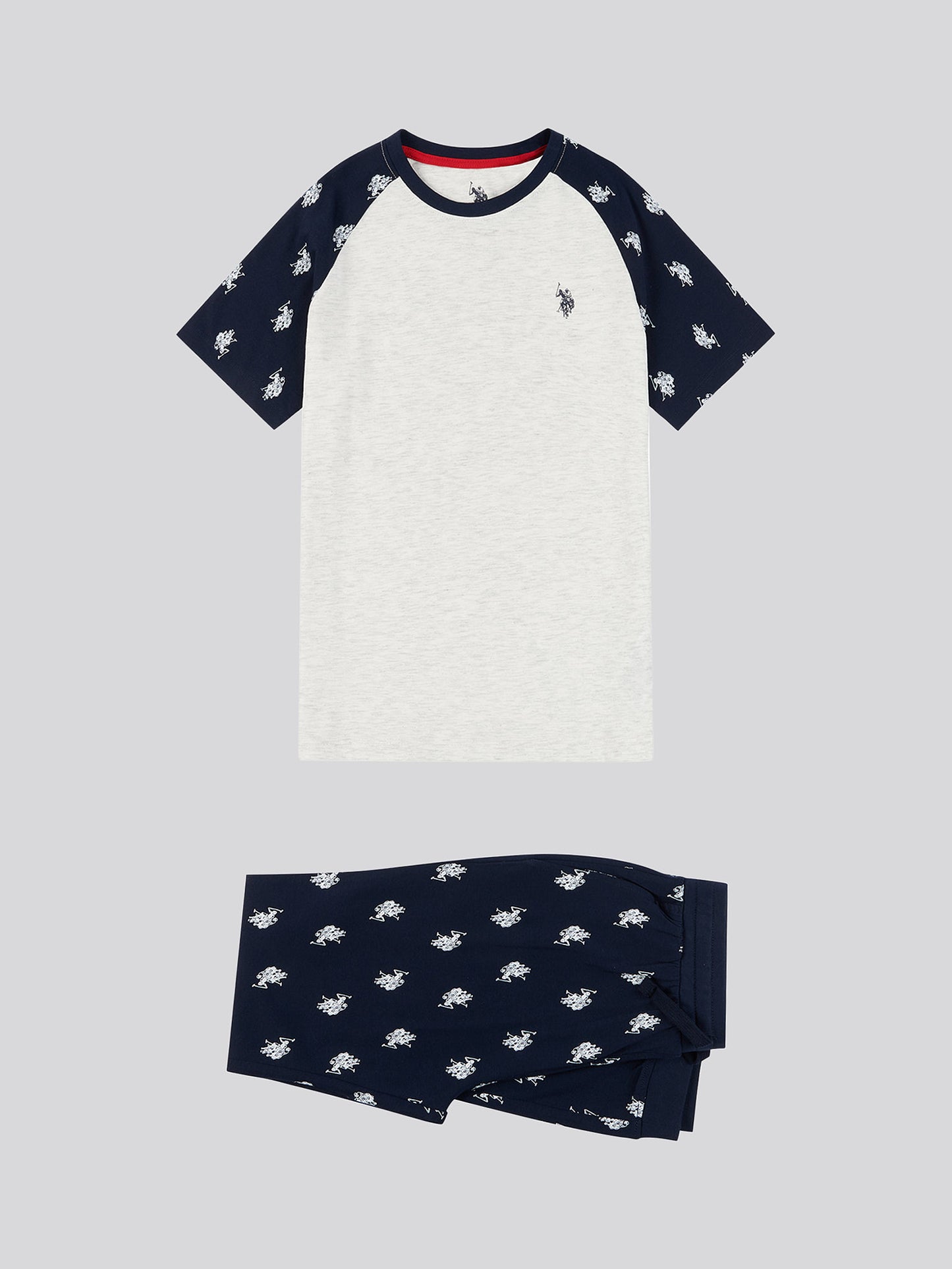 Boys DHM Tee And Trouser Set in Navy Blue