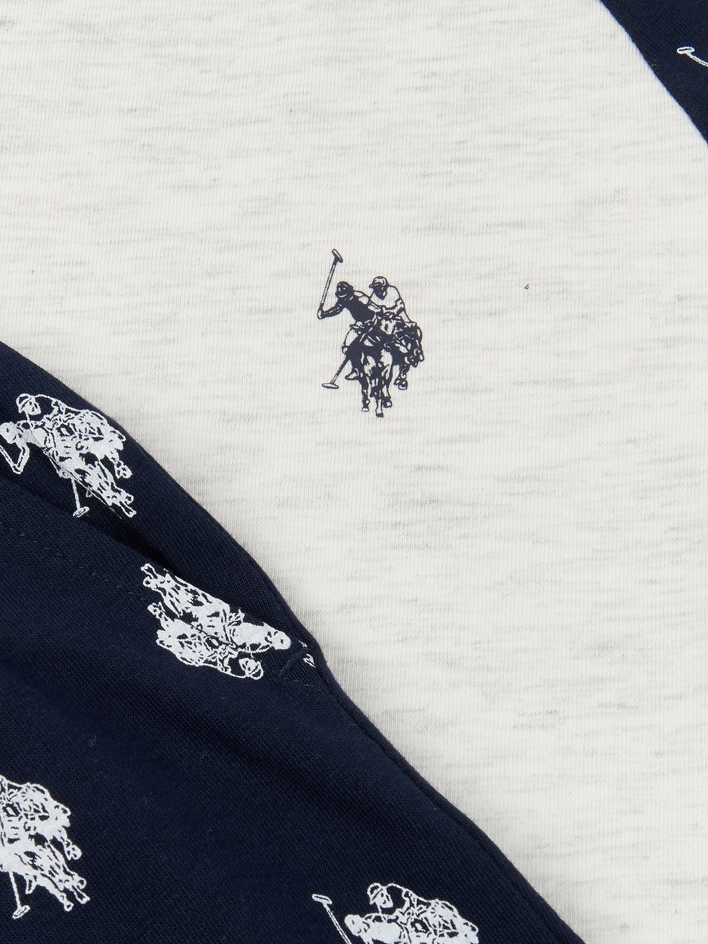 Boys DHM Tee And Trouser Set in Navy Blue