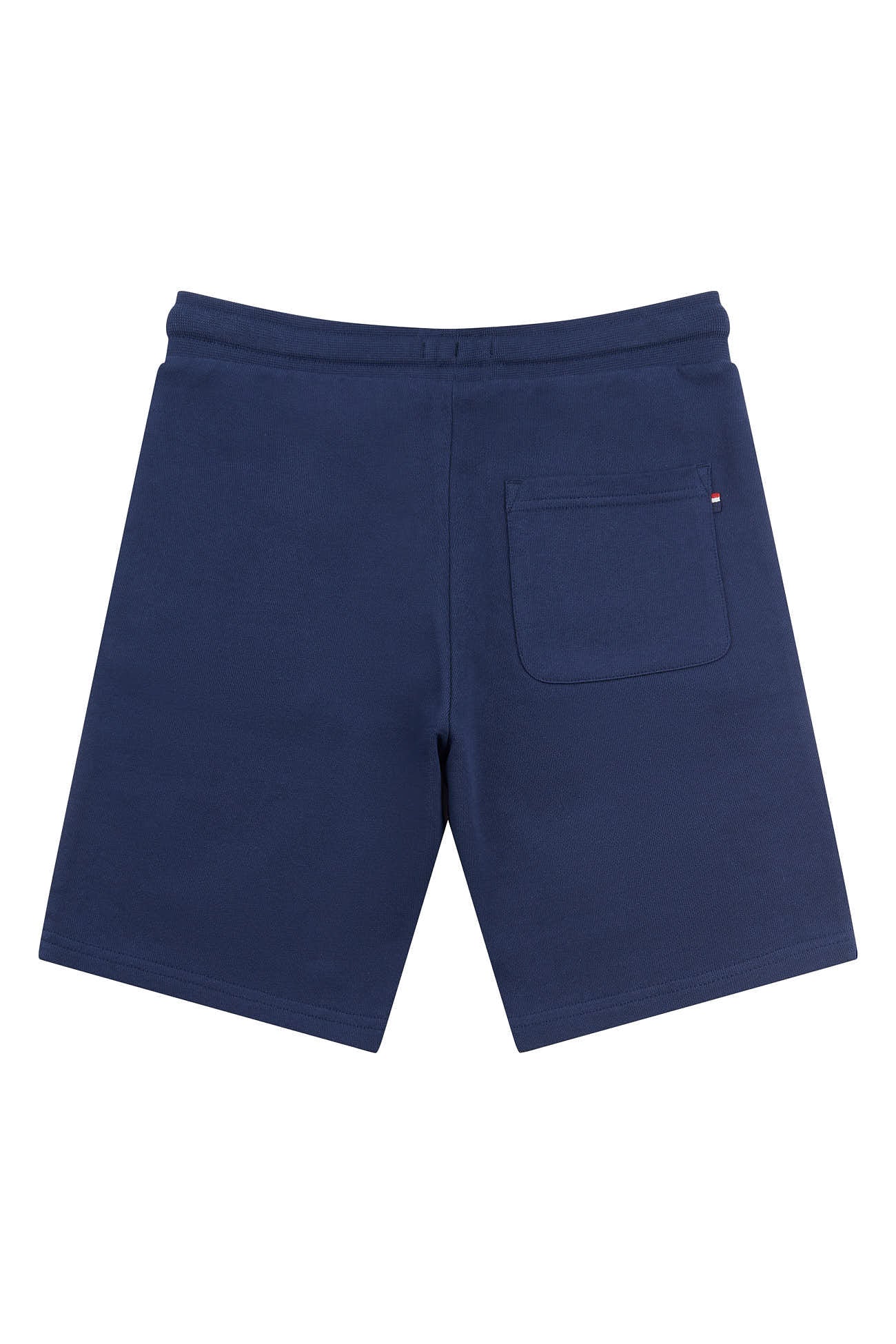 Boys Largo Logo Sweat Shorts in Navy Blue