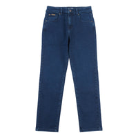 Boys 5 Pocket Slim Fit Denim Jeans in Dark Vintage Wash
