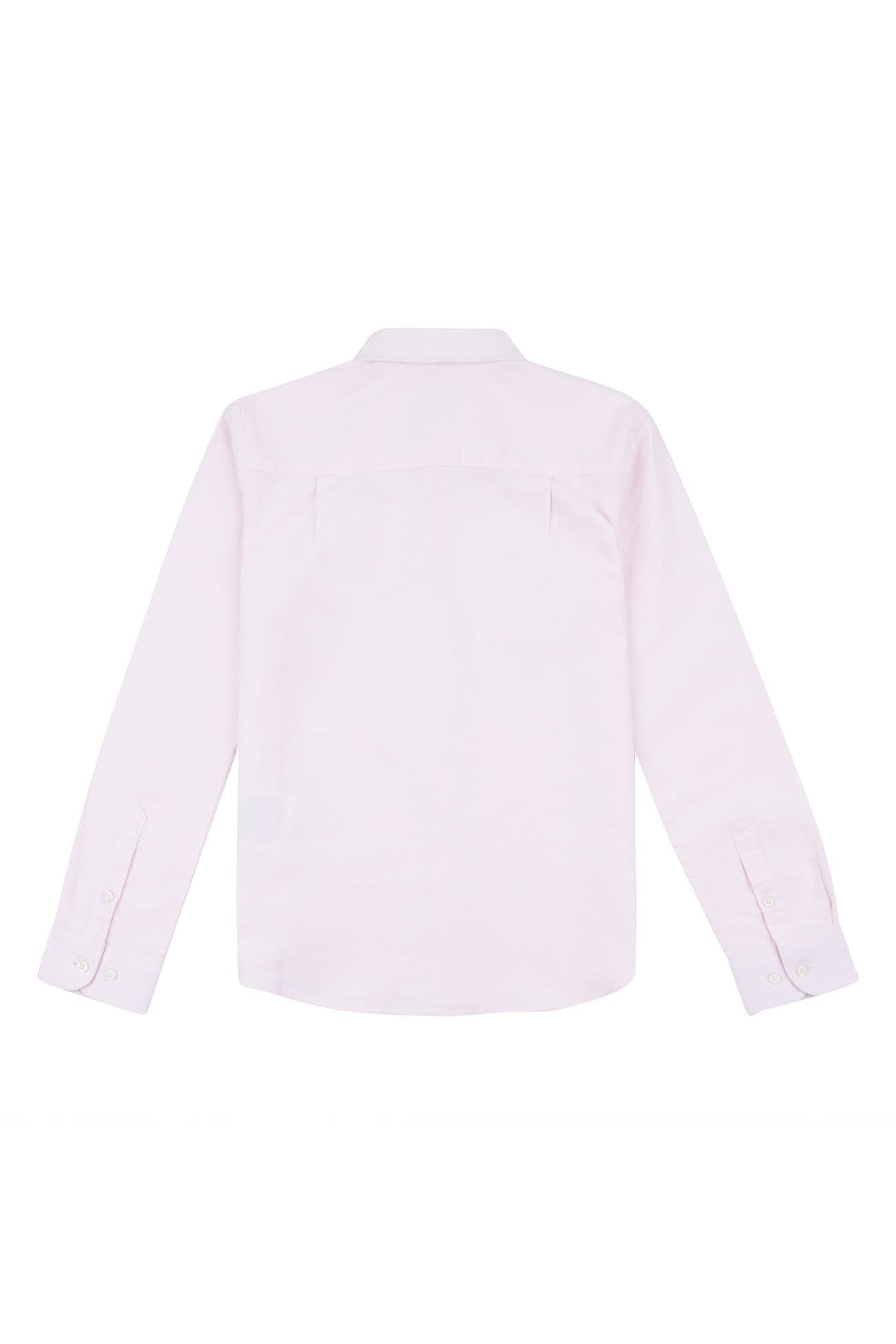 Boys Lifestyle Peached Oxford Shirt in Orchid Pink