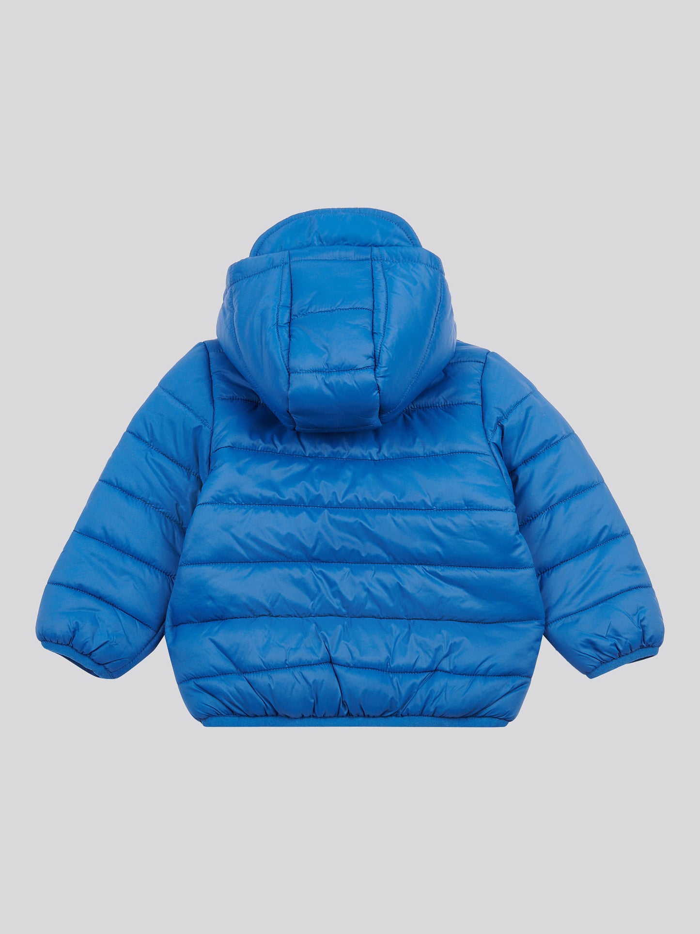 Boys Hooded Quilted Jacket with Peak in Limoges