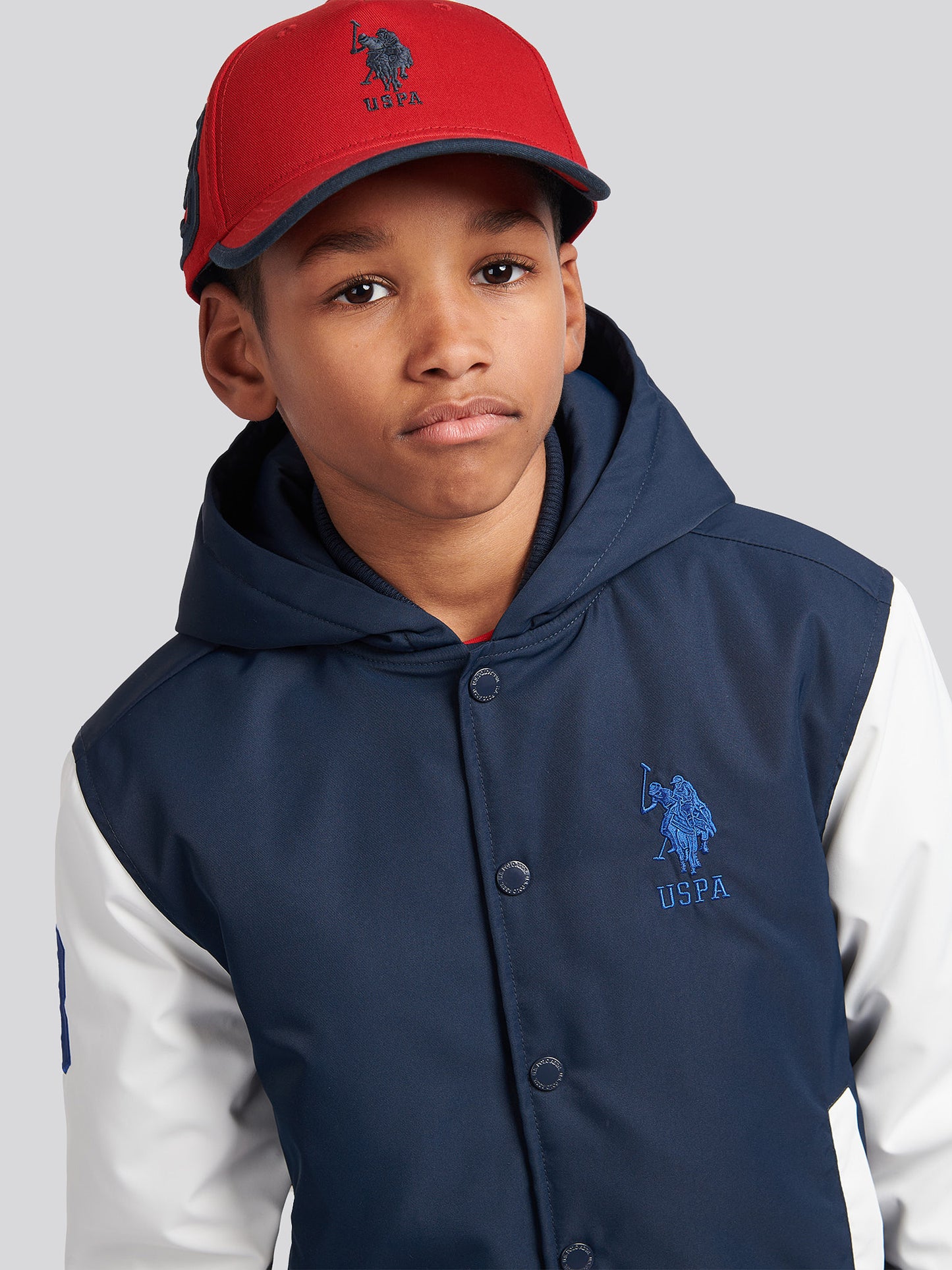 Boys Player 3 Bomber in Dark Sapphire Navy