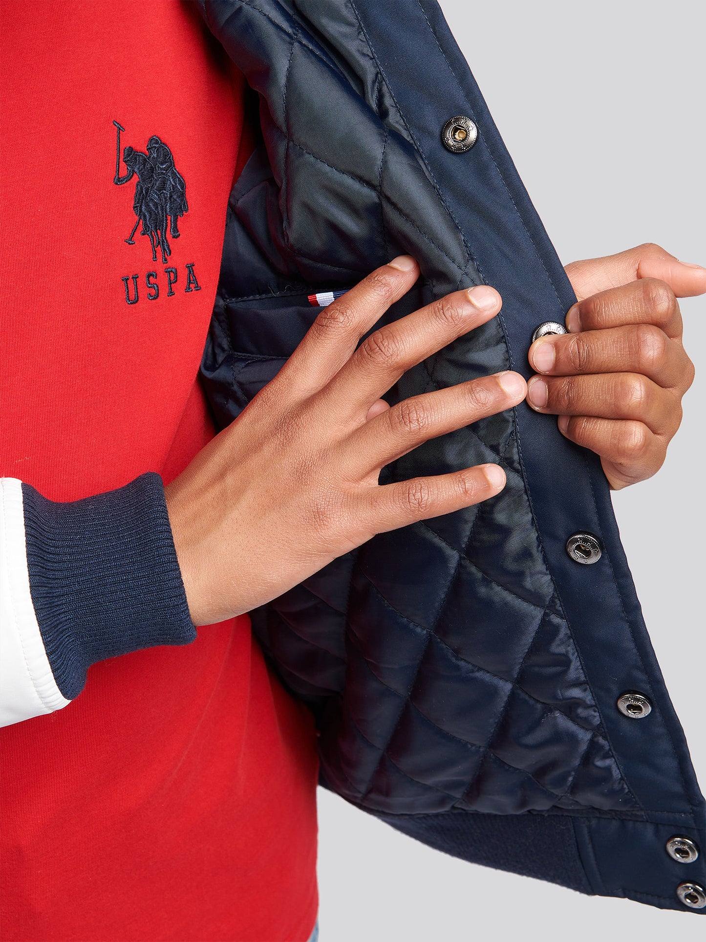 Boys Player 3 Bomber in Dark Sapphire Navy