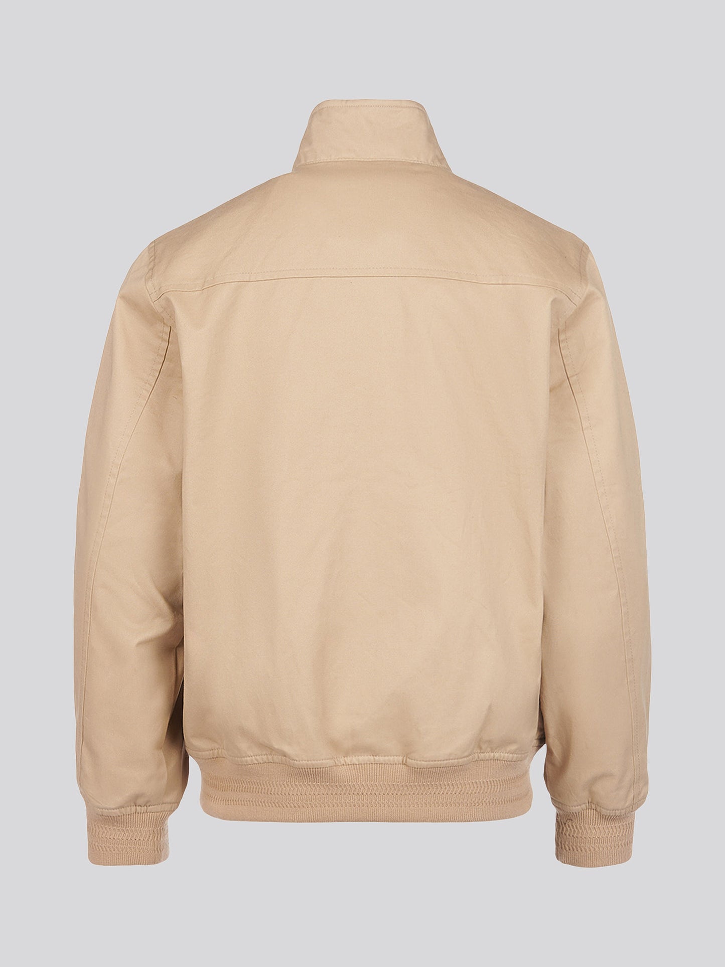 Boys Cotton Twill Harrington Jacket in Cornstalk