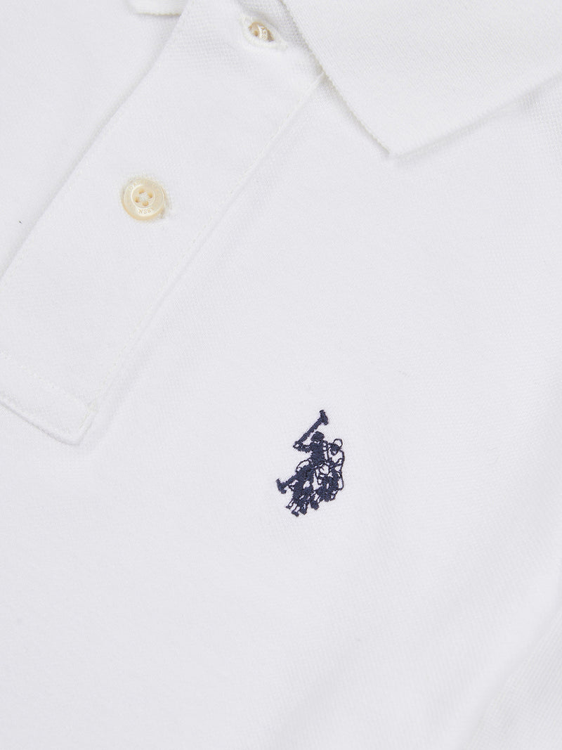 Mens Double Horsemen Polo Shirt Mediterranea