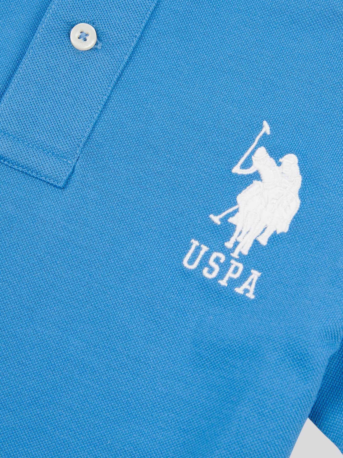 Boys Player 3 Polo Shirt in Campanula