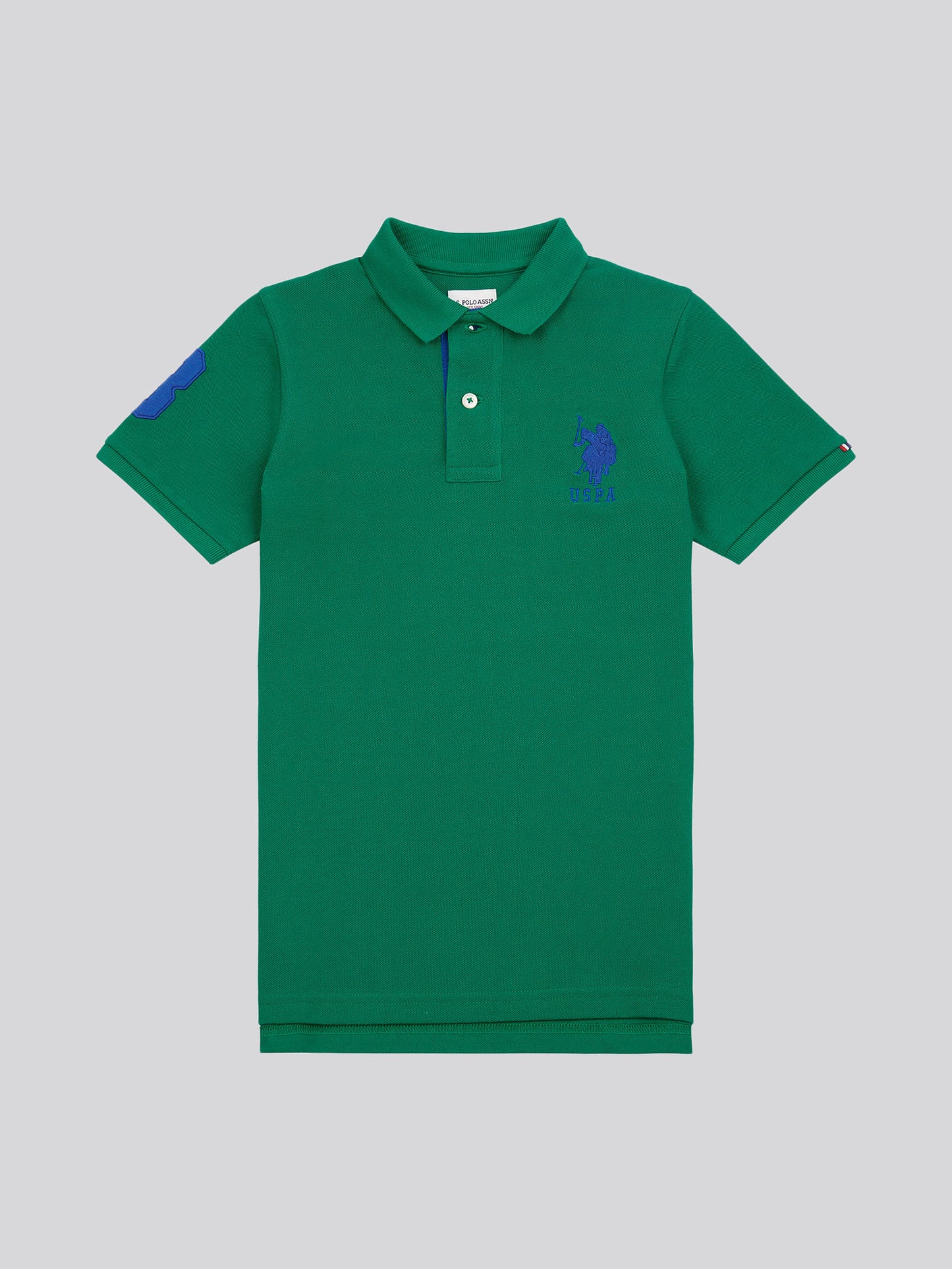 Boys Player 3 Polo Shirt in Lush Meadow