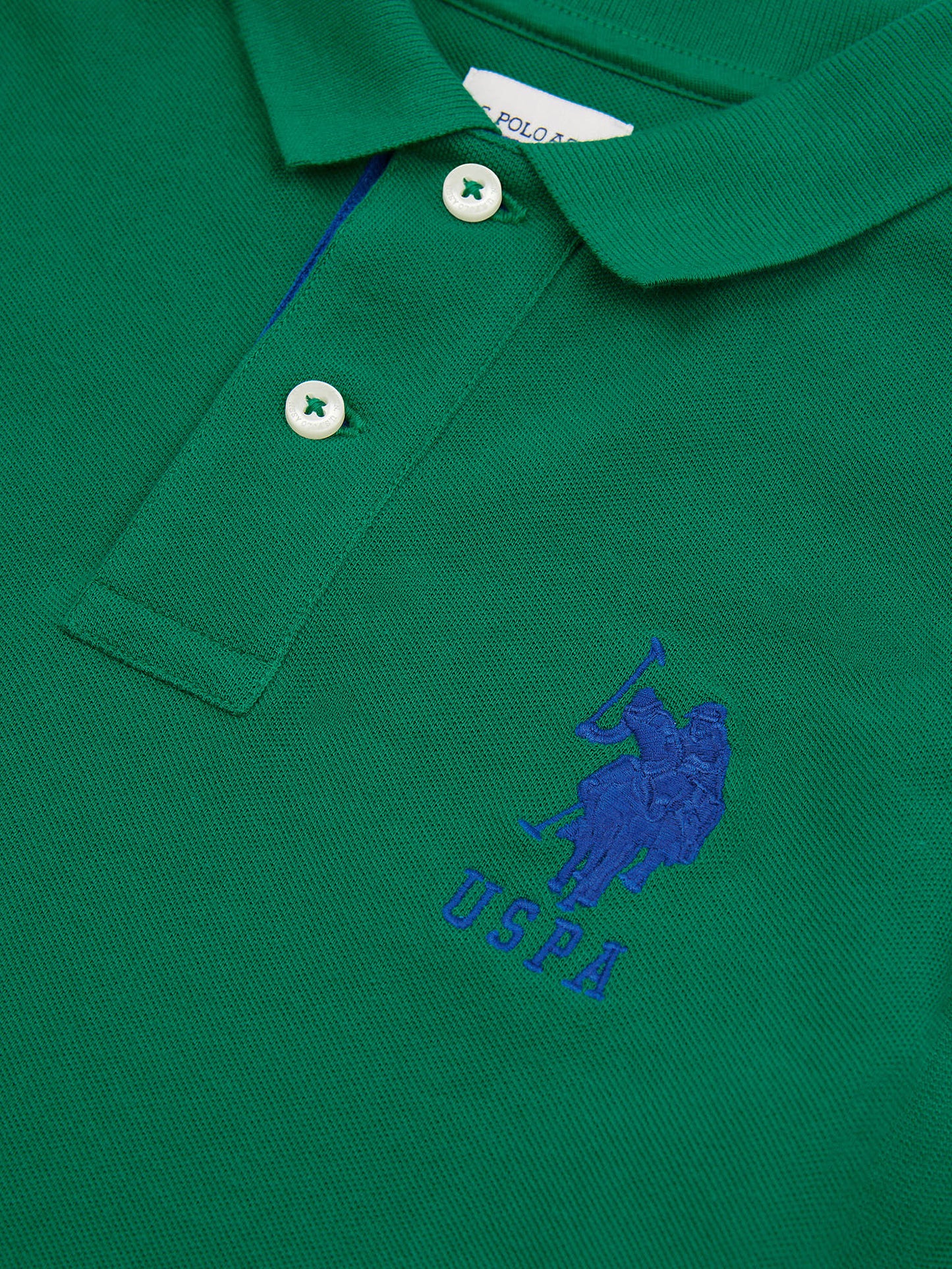 Boys Player 3 Polo Shirt in Lush Meadow