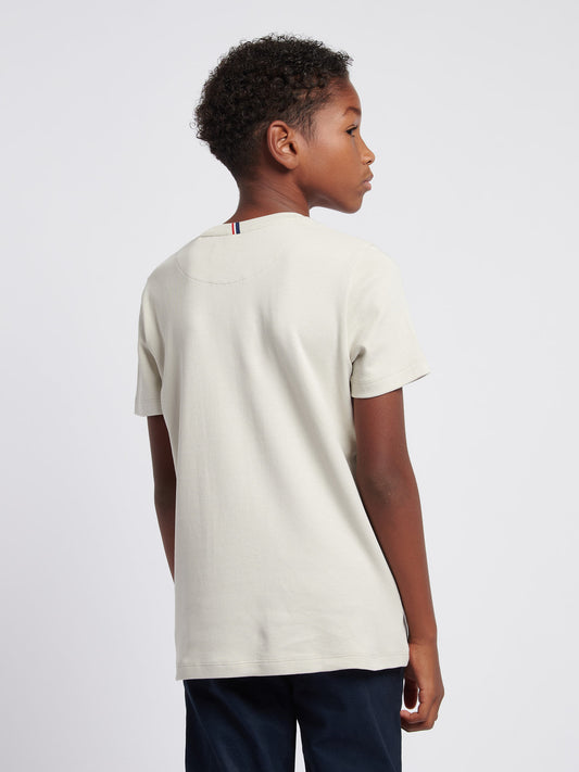 Boys Double Horsemen T- Shirt in Moonstruck