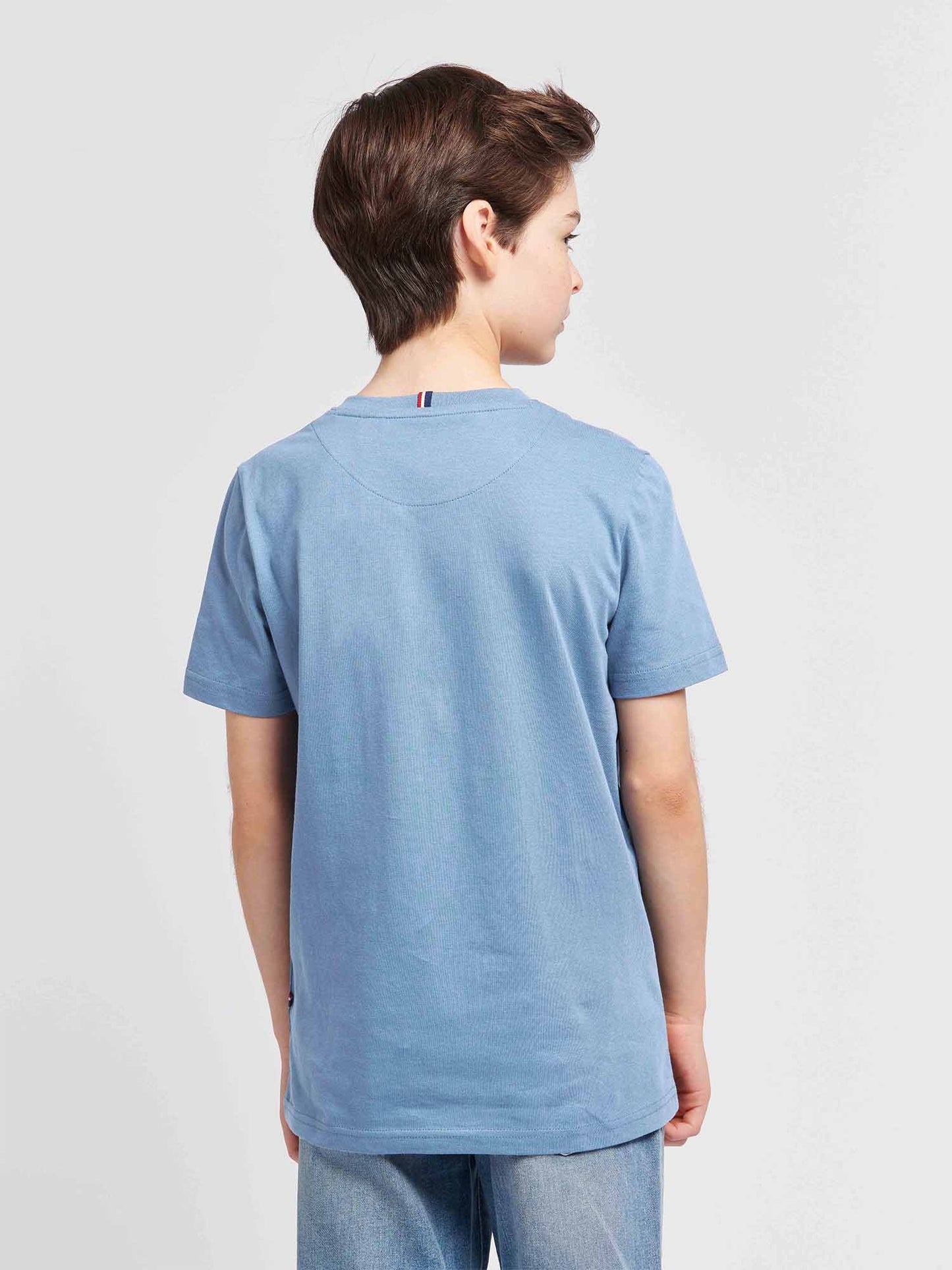 Boys Double Horsemen T- Shirt in Allure