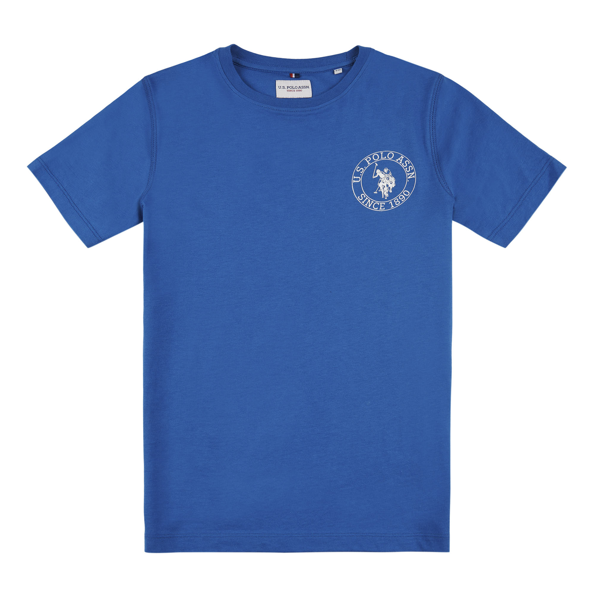 Boys Circle Print T-Shirt in Deja Vu Blue