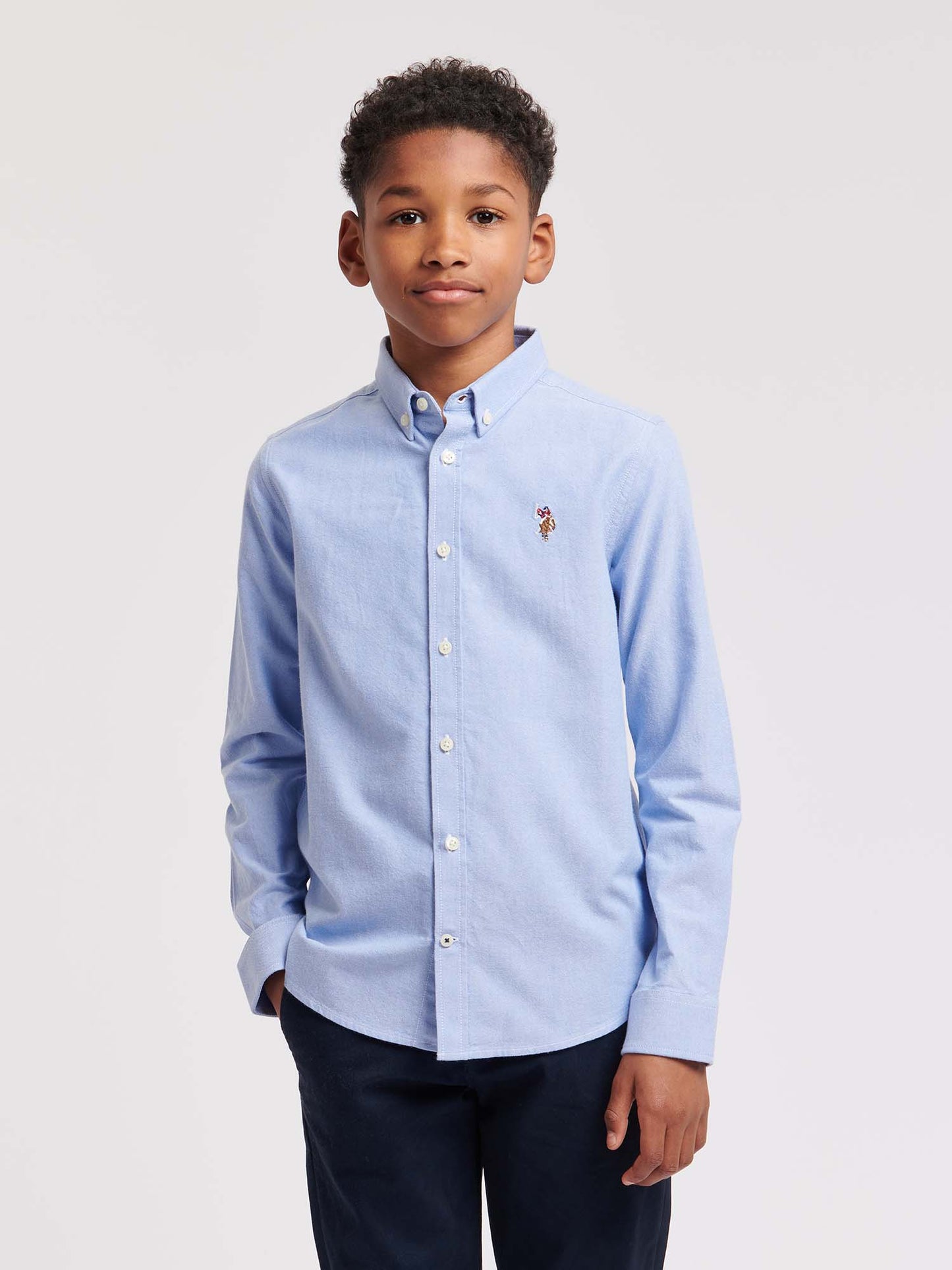 Boys Oxford Shirt in Blue Yonder