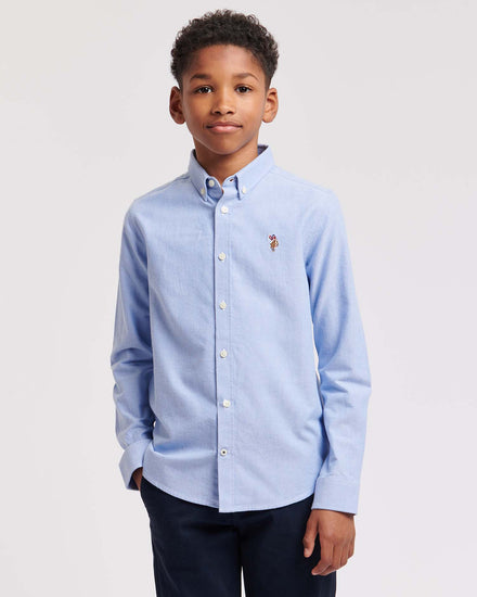 Boys Oxford Shirt in Blue Yonder