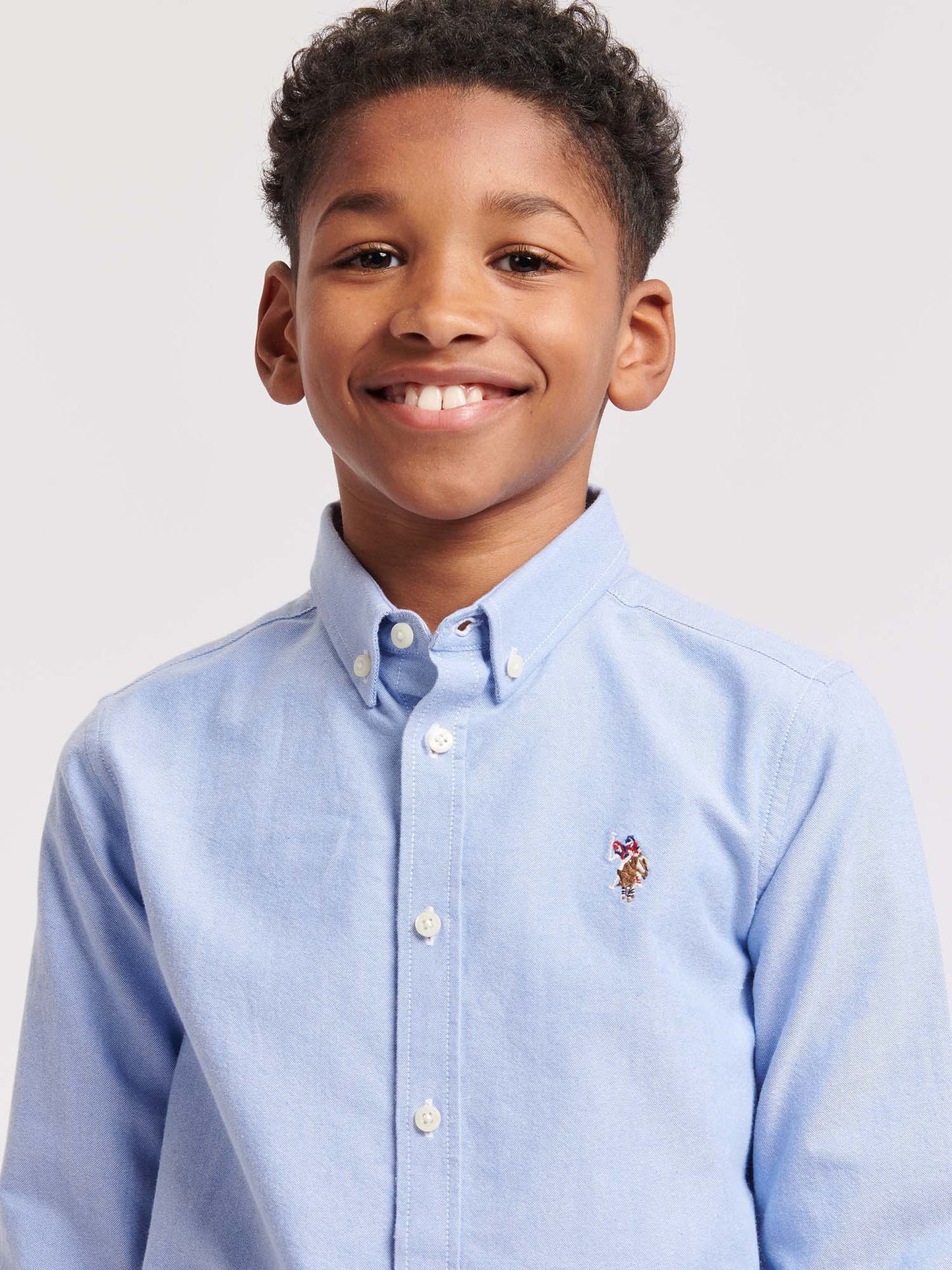 Boys Oxford Shirt in Blue Yonder
