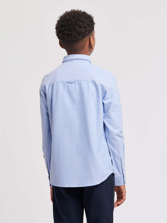 Boys Oxford Shirt in Blue Yonder