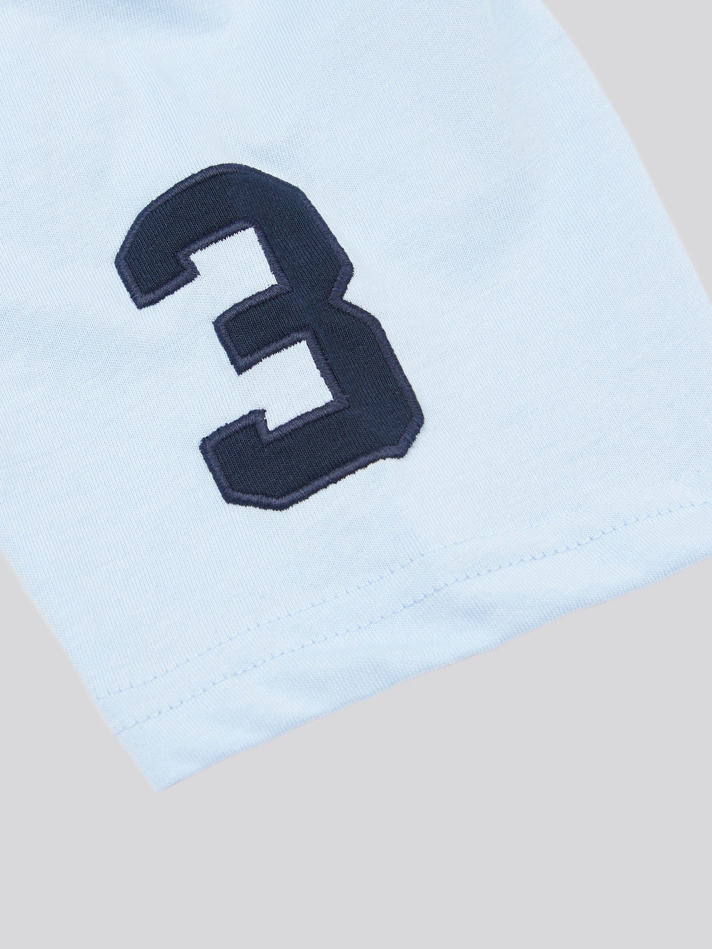 Boys Player 3 T-Shirt in Chambray Blue