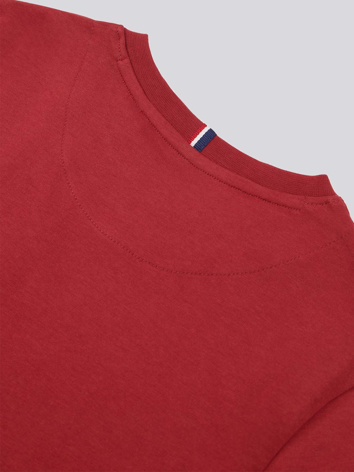 Boys Player 3 T-Shirt in Tibetan Red