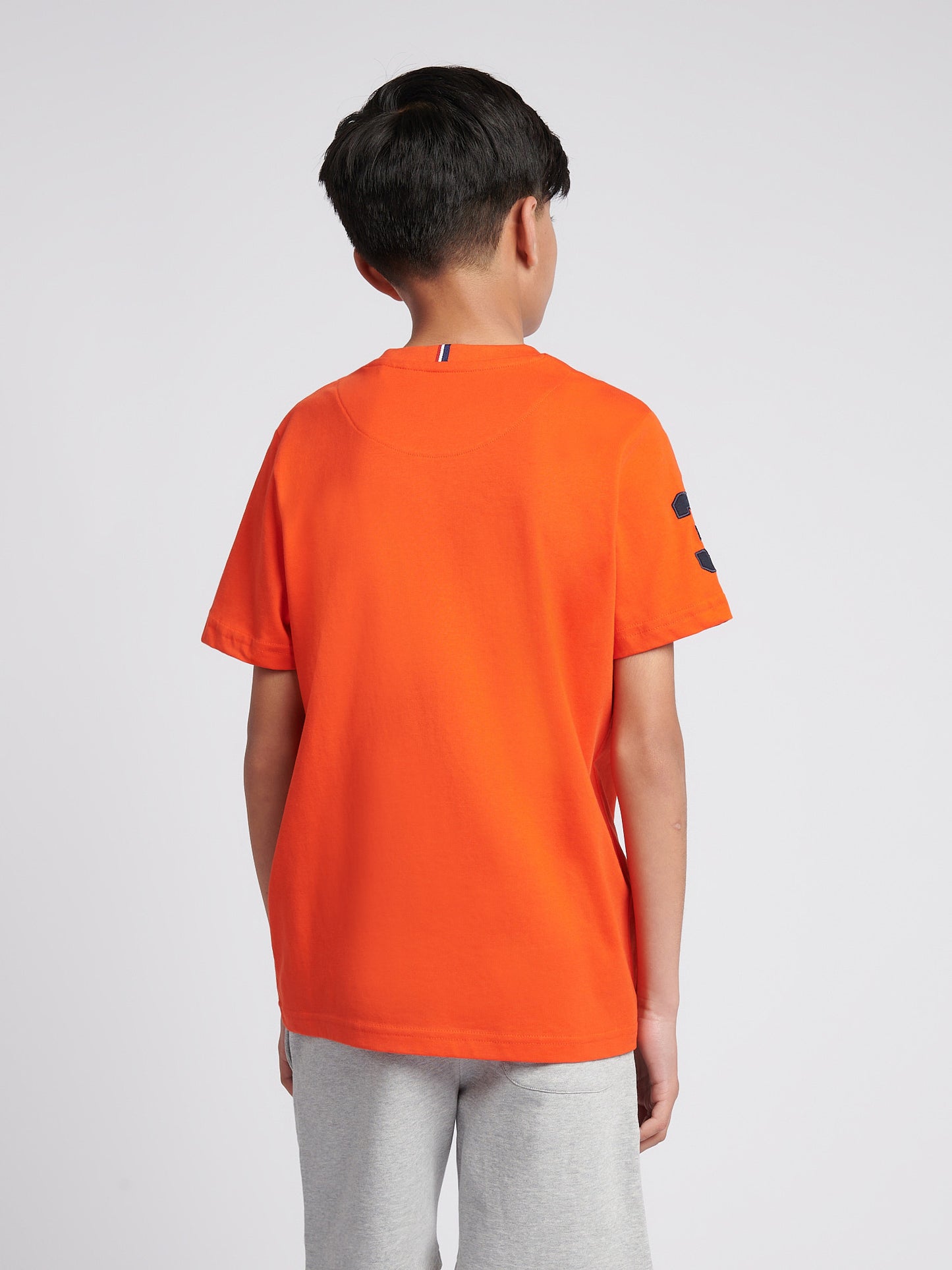 Boys Player 3 T-Shirt in Tangerine Tango