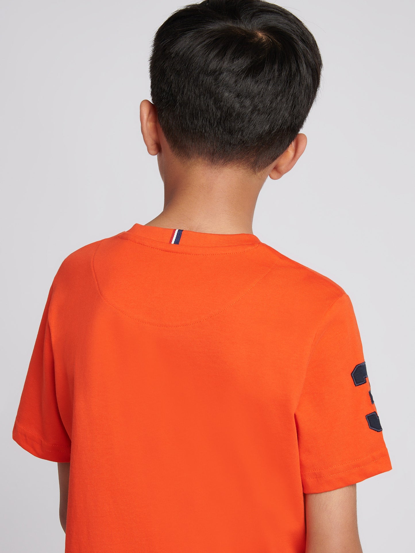 Boys Player 3 T-Shirt in Tangerine Tango