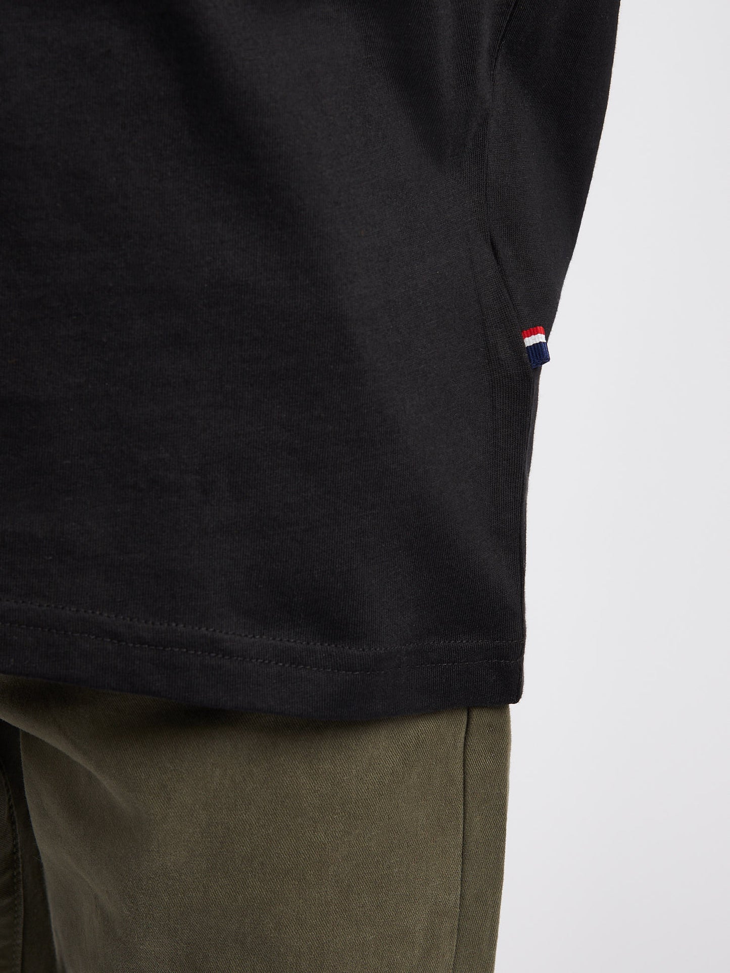 Boys Player 3 T-Shirt in Black Bright White DHM