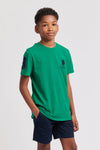 Boys Player 3 T-Shirt in Lush Meadow
