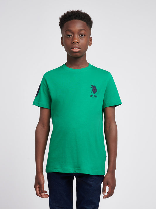 Boys Player 3 T-Shirt in Lush Meadow