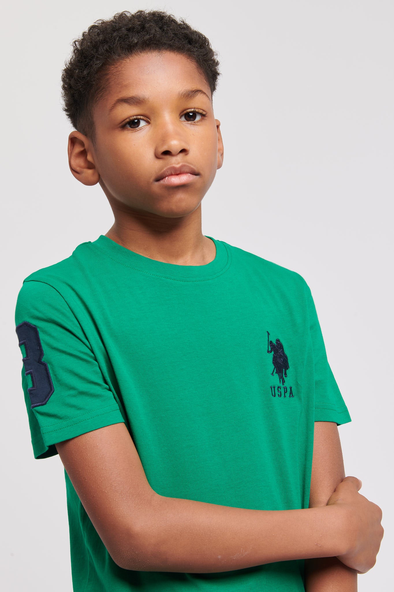 Boys Player 3 T-Shirt in Lush Meadow