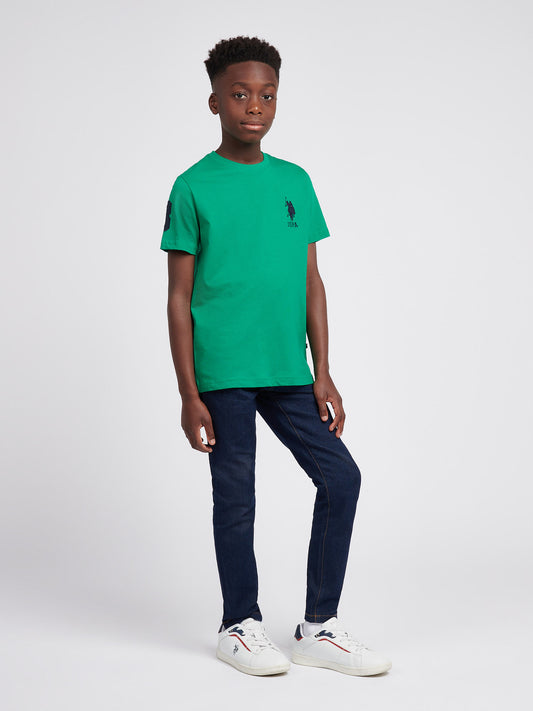 Boys Player 3 T-Shirt in Lush Meadow