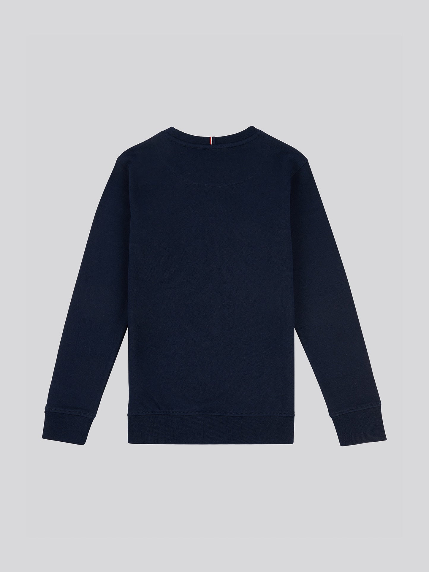 Boys Double Horsemen Crew in Dark Sapphire Navy / Haute Red DHM