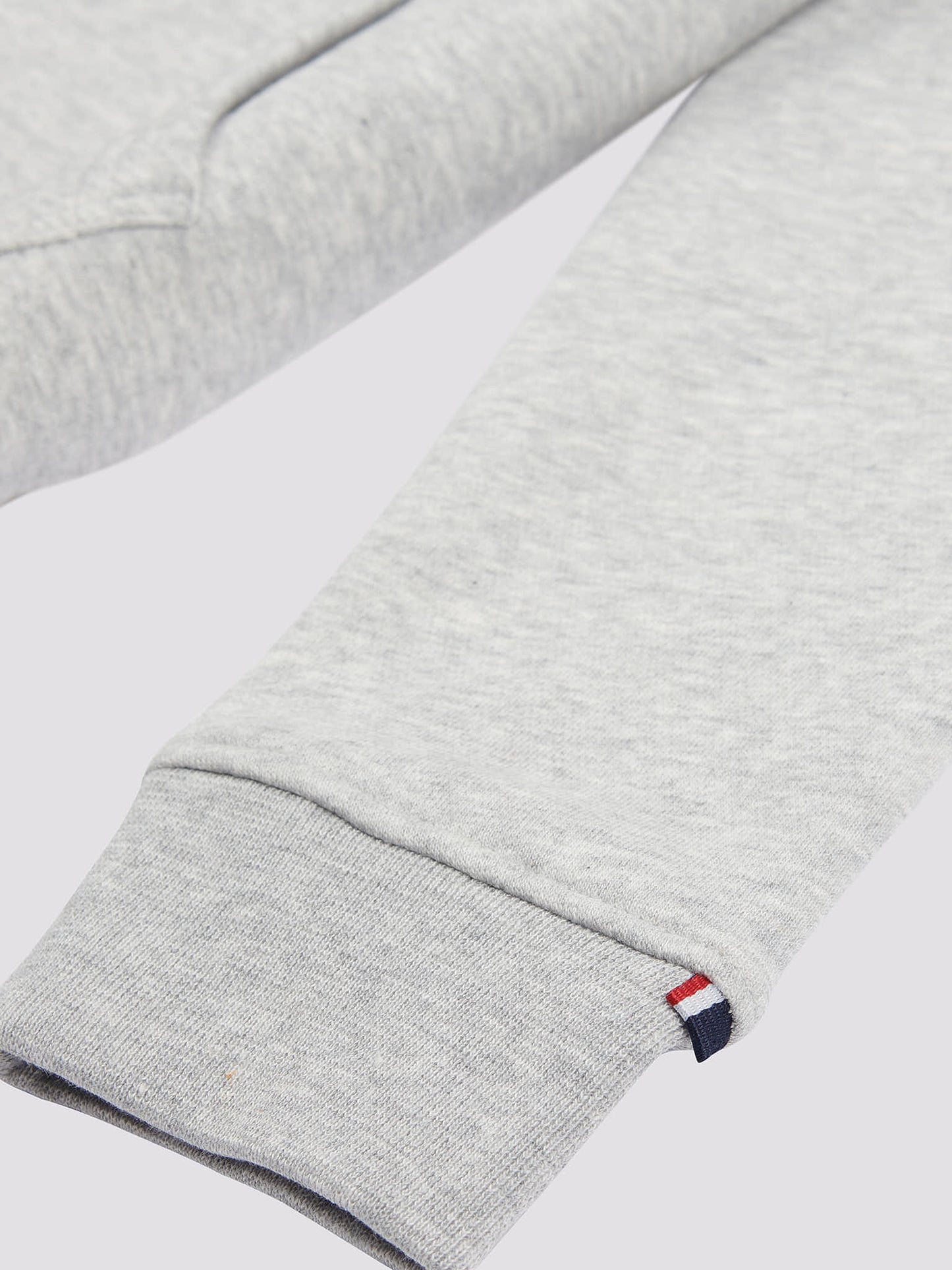 Boys Player 3 Brush Back Hoodie in Mid Grey Marl