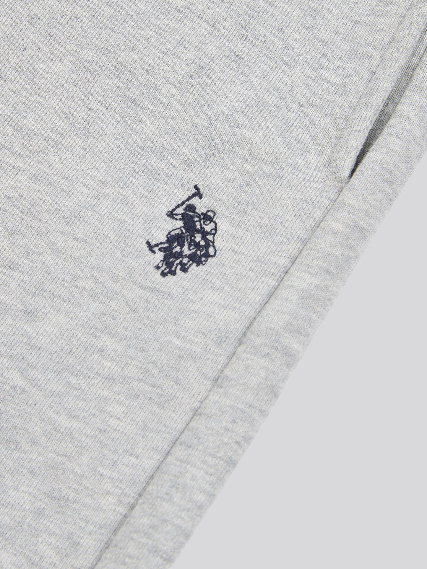 Boys Double Horsemen Jogger in Mid Grey Marl