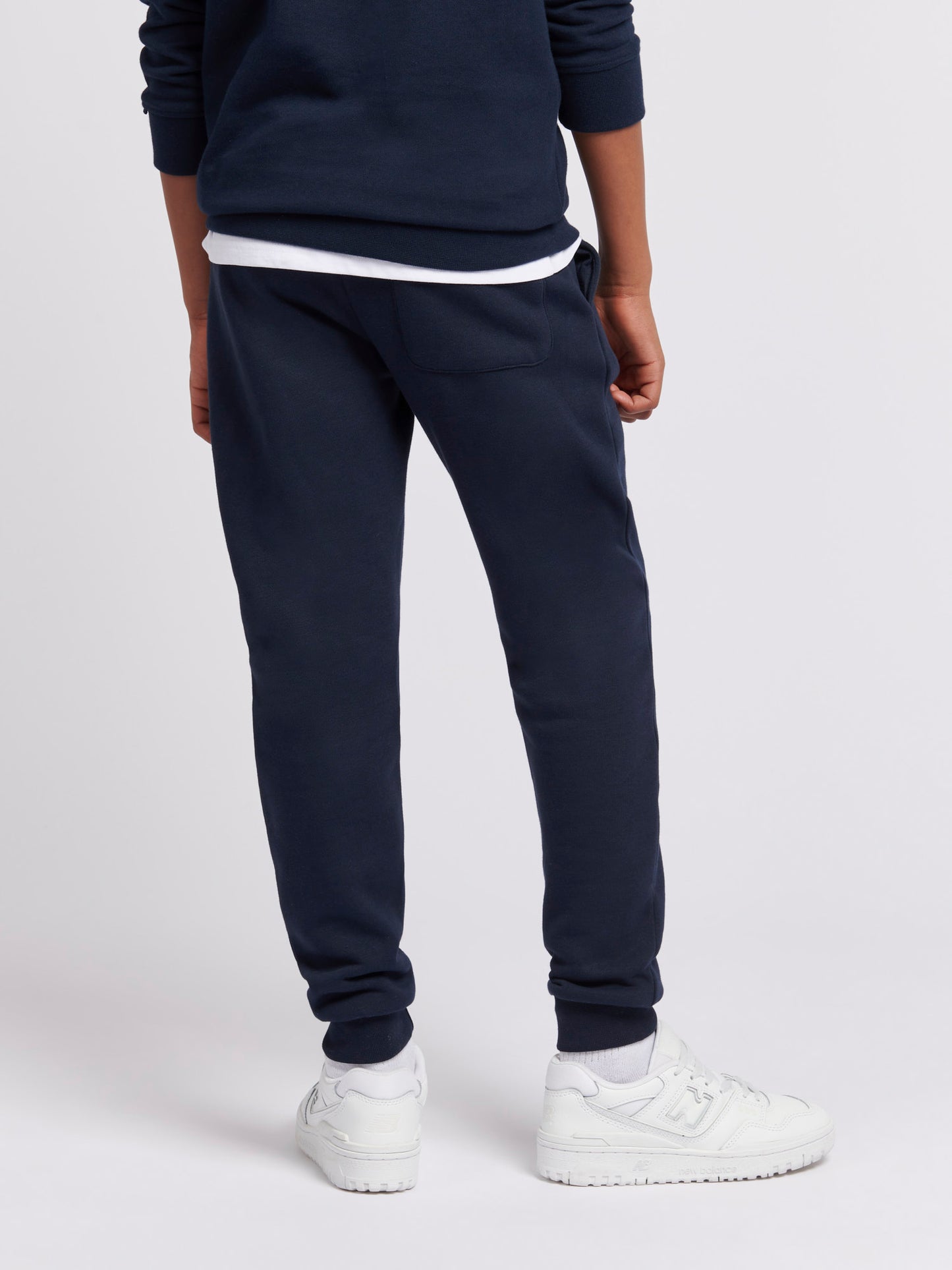 Boys Player 3 Jogger in Dark Sapphire Navy / Haute Red DHM