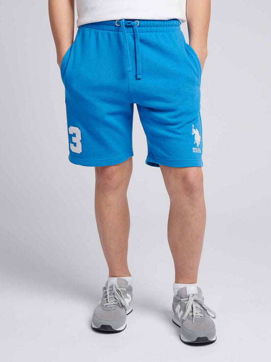 Boys Player 3 Sweat Short in Campanula