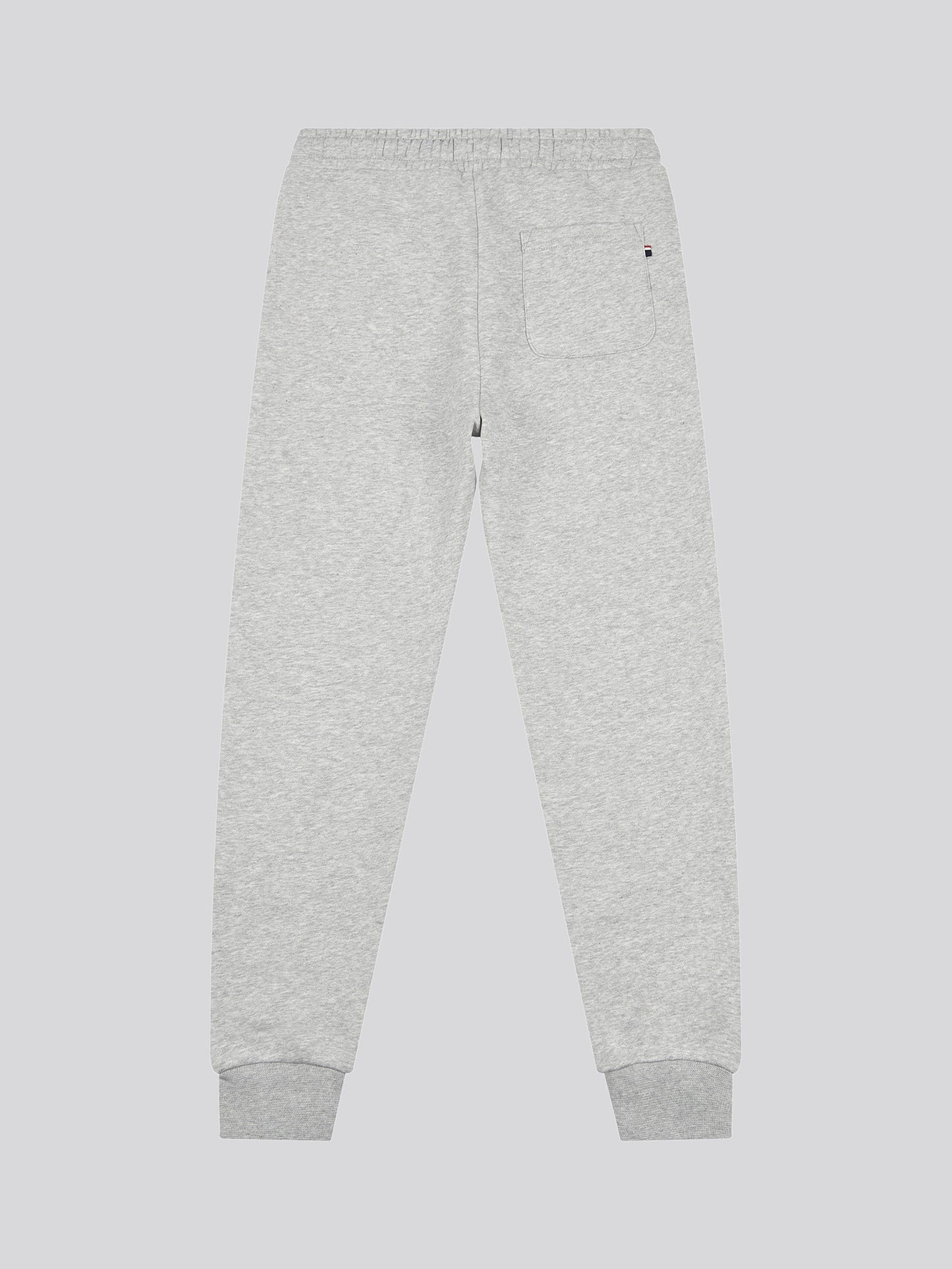 Boys Double Horsemen Joggers in Mid Grey Marl