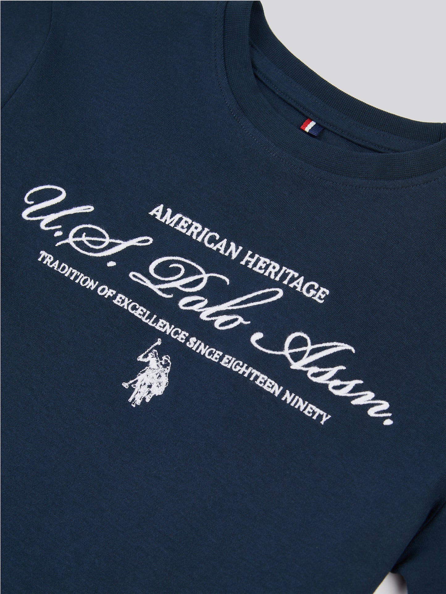 Boys Premium Graphic T-Shirt in Dark Sapphire Navy