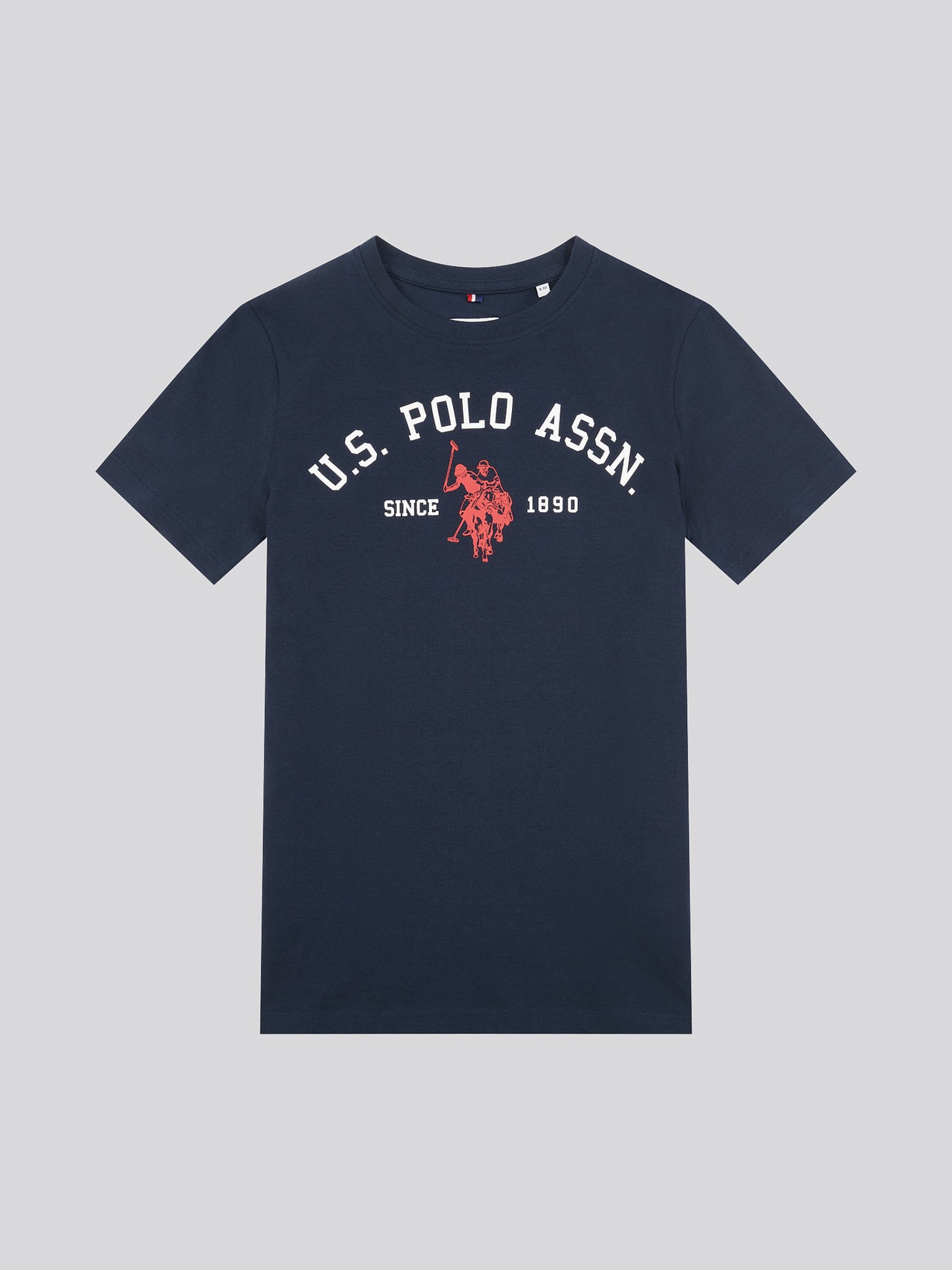 Boys Signature Arch T-Shirt in Dark Sapphire Navy