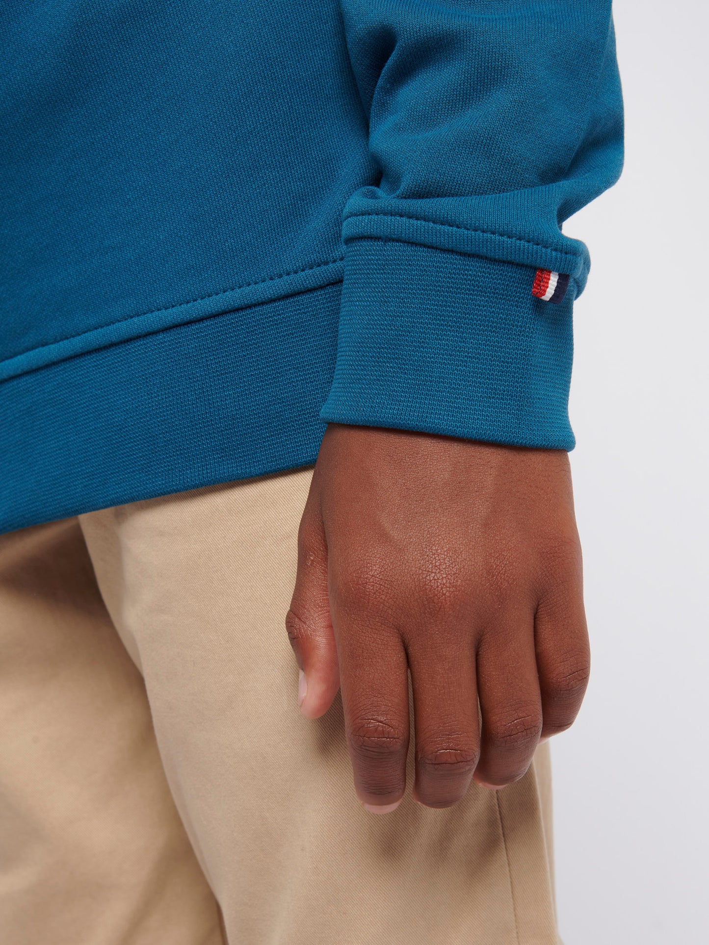 Boys Double Horsemen 1/4 Zip in Legion Blue