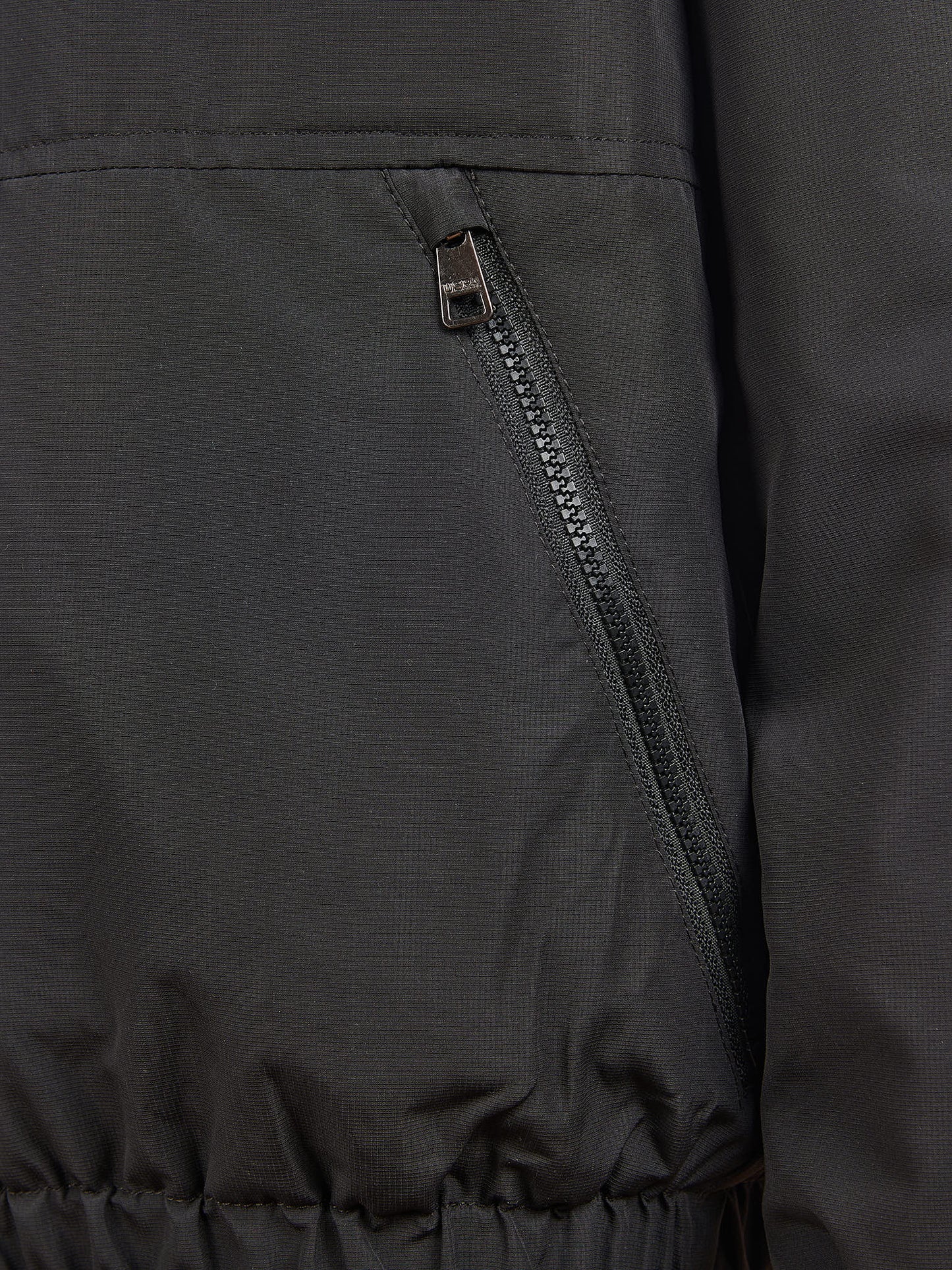 Boys Fleece Lined Windcheater in Black