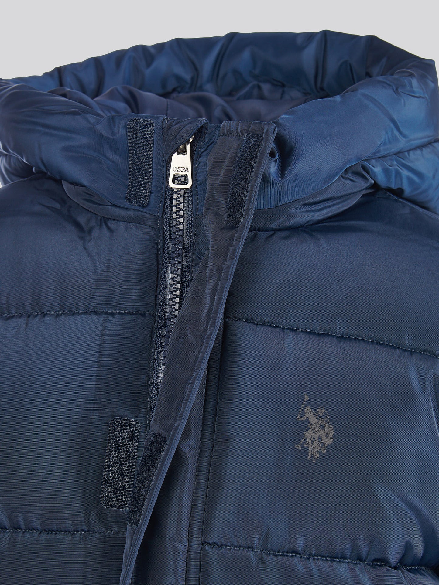 Boys Heavy Puffer Coat in Dark Sapphire Navy
