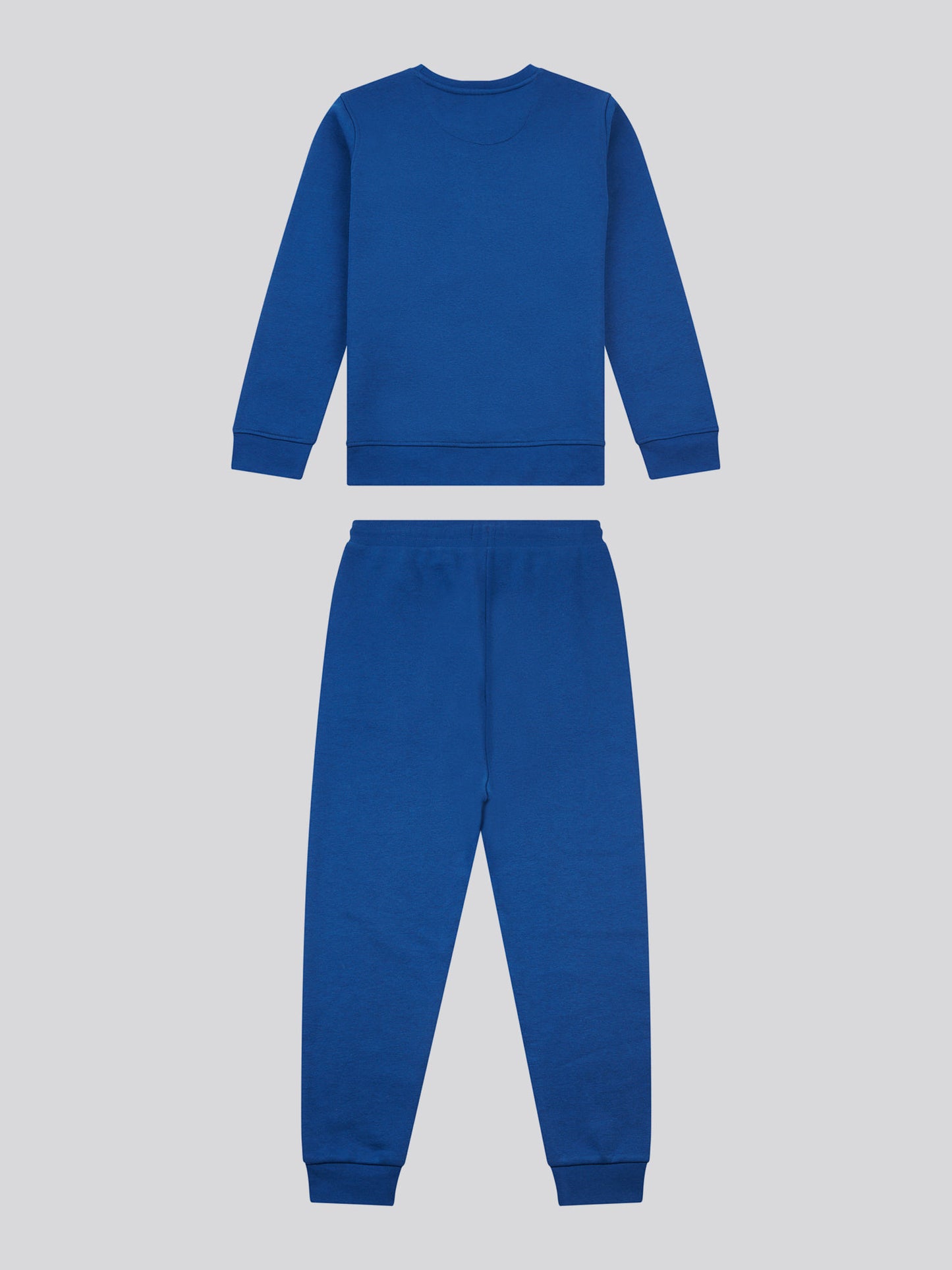 Boys Double Horsemen Crew & Jogger Set in Navy Peony