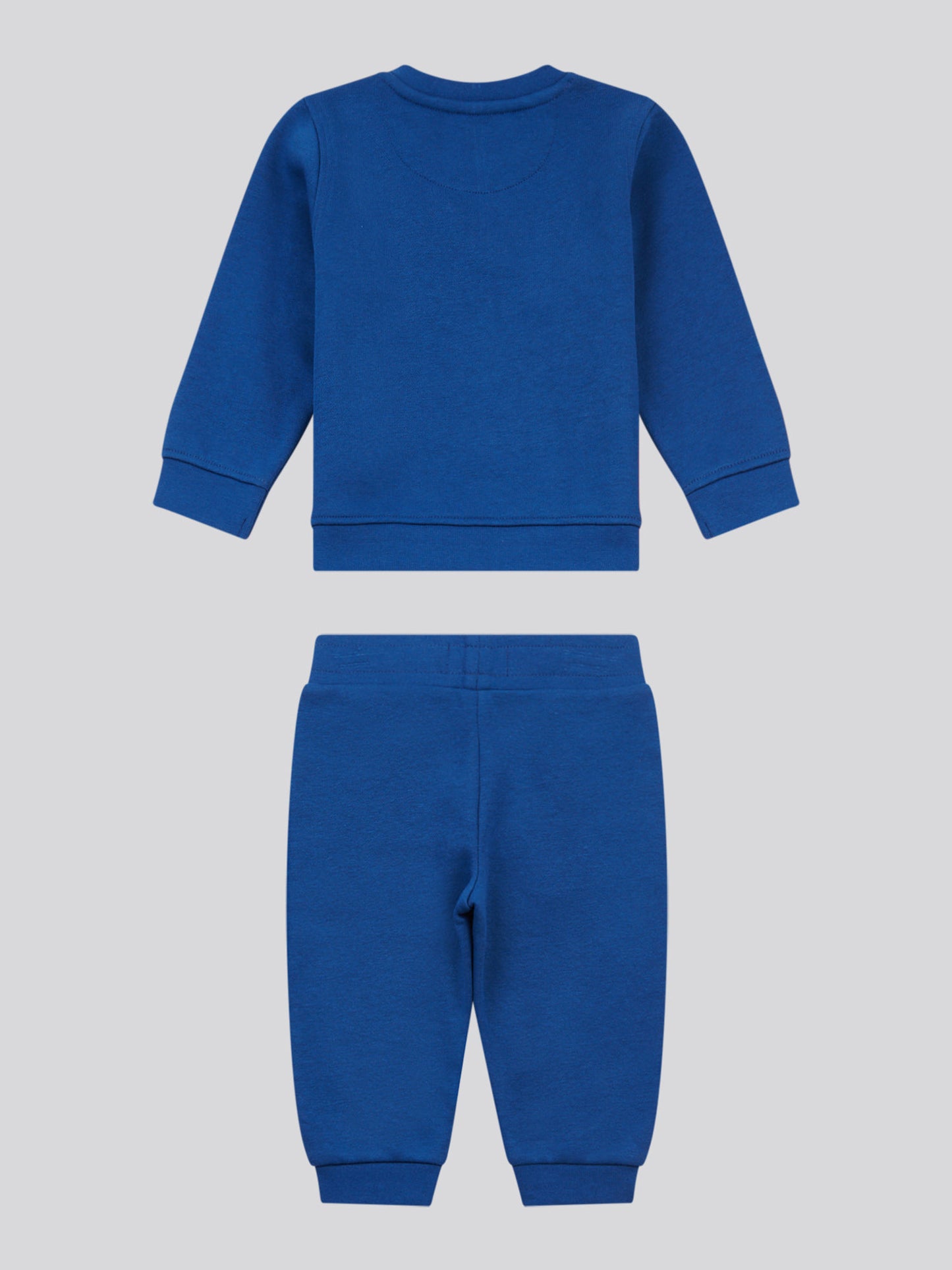 Boys Double Horsemen Crew & Jogger Set in Navy Peony