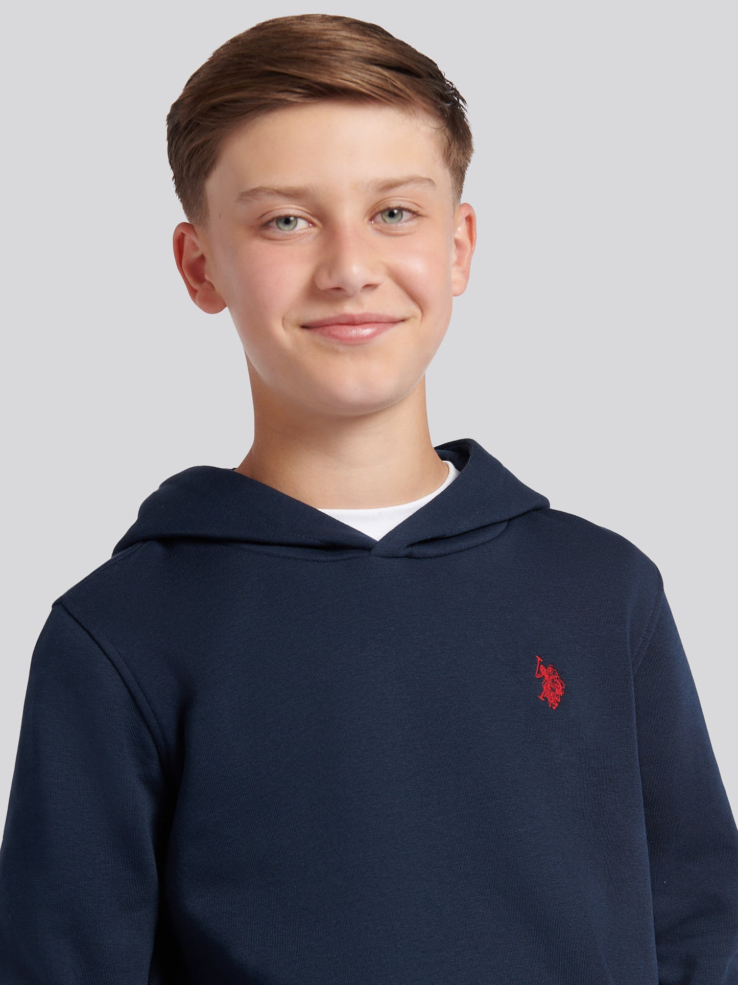 Boys Double Horsemen Hoodie & Jogger Set in Dark Sapphire Navy