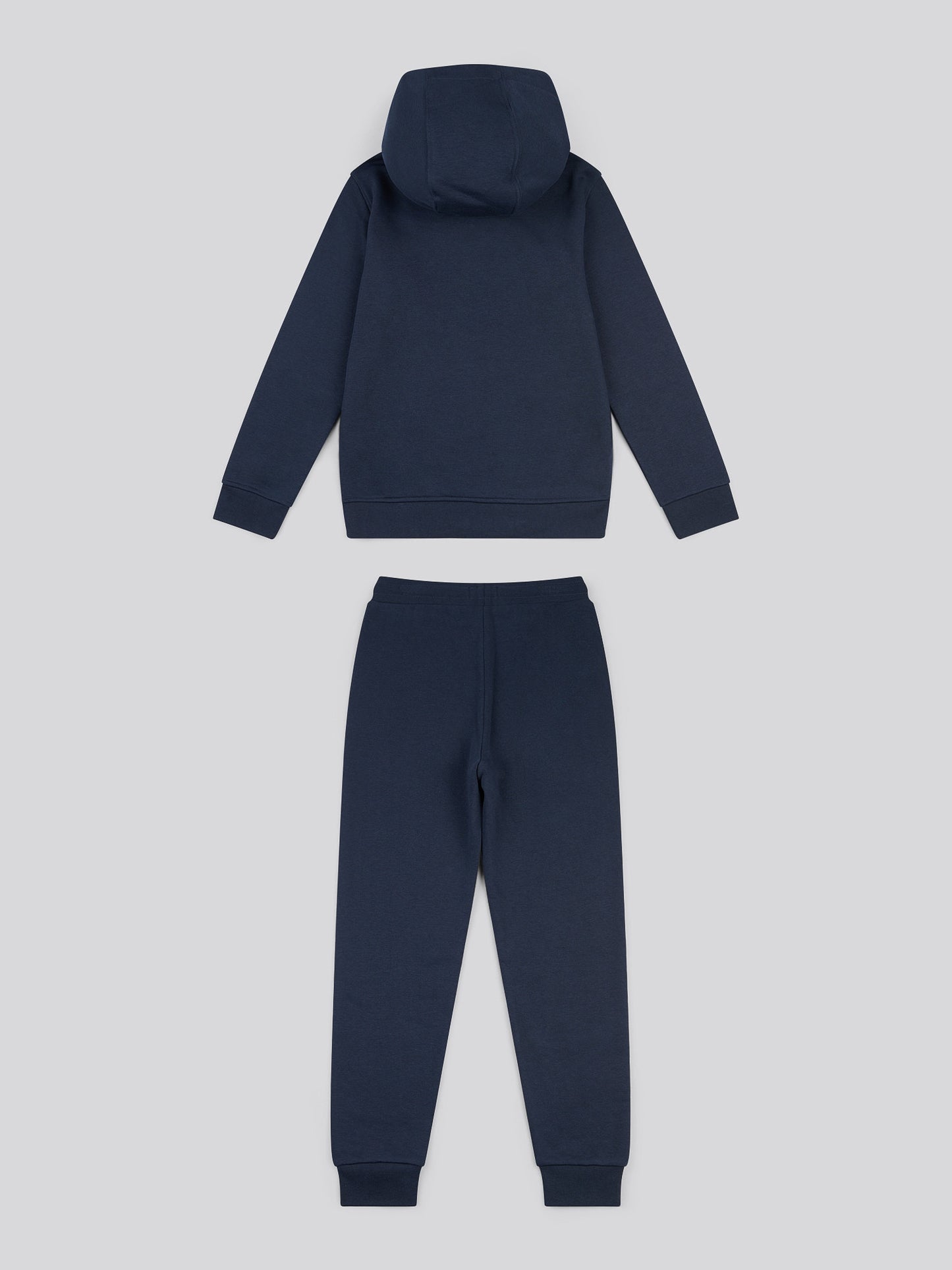 Boys Double Horsemen Hoodie & Jogger Set in Dark Sapphire Navy