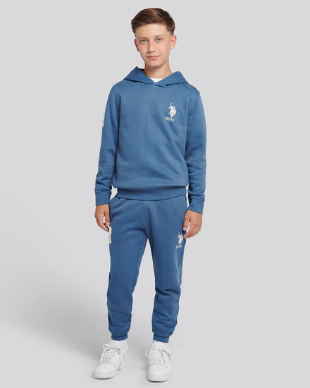 Boys Player 3 Hoodie & Jogger Set in Blue Horizon
