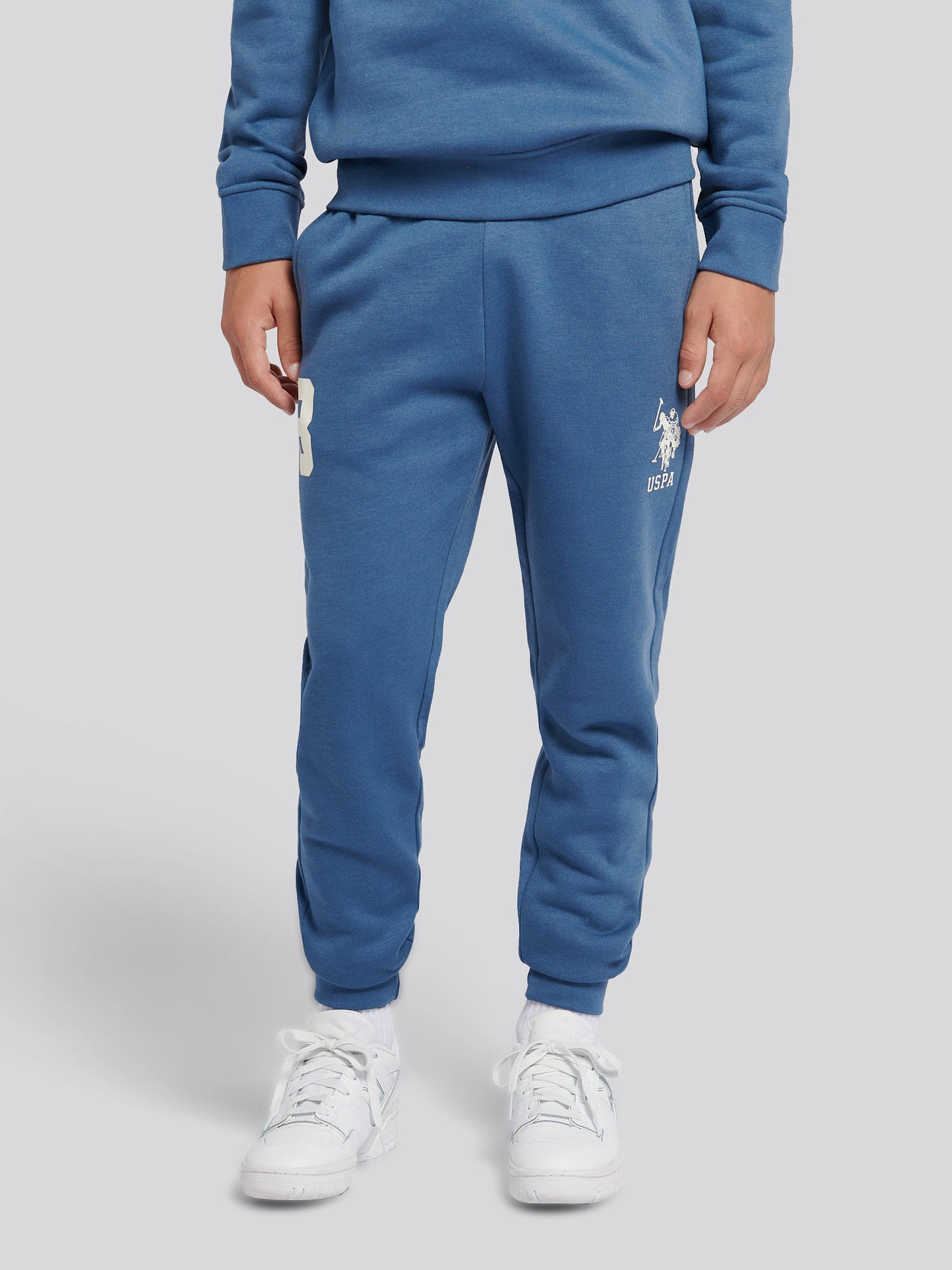 Boys Player 3 Hoodie & Jogger Set in Blue Horizon