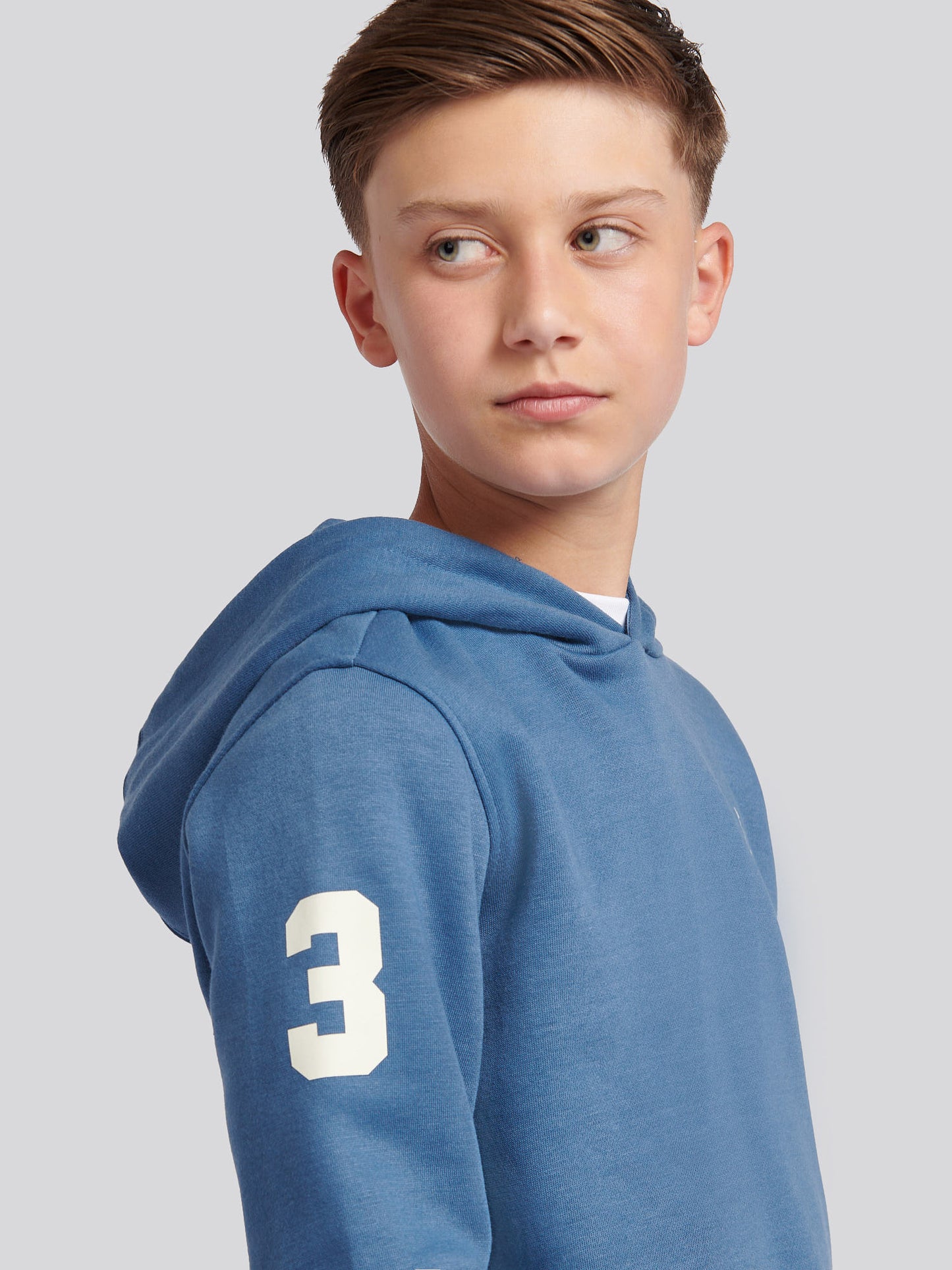 Boys Player 3 Hoodie & Jogger Set in Blue Horizon