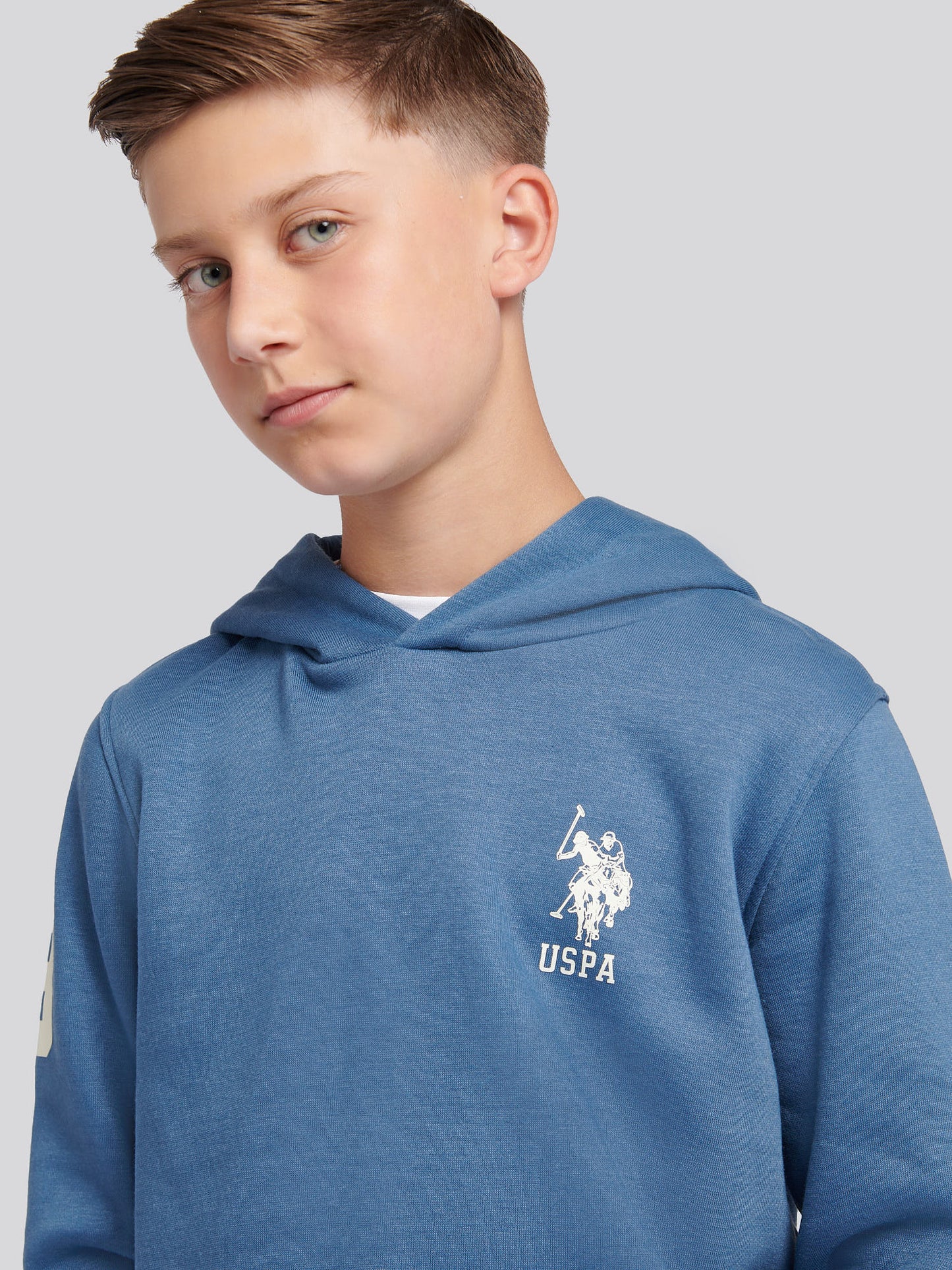 Boys Player 3 Hoodie & Jogger Set in Blue Horizon